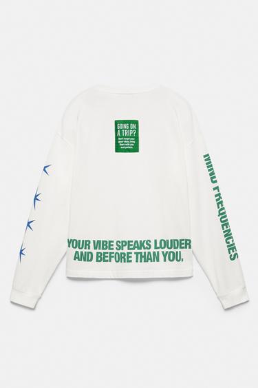 STWD long sleeve T-shirt — White 9