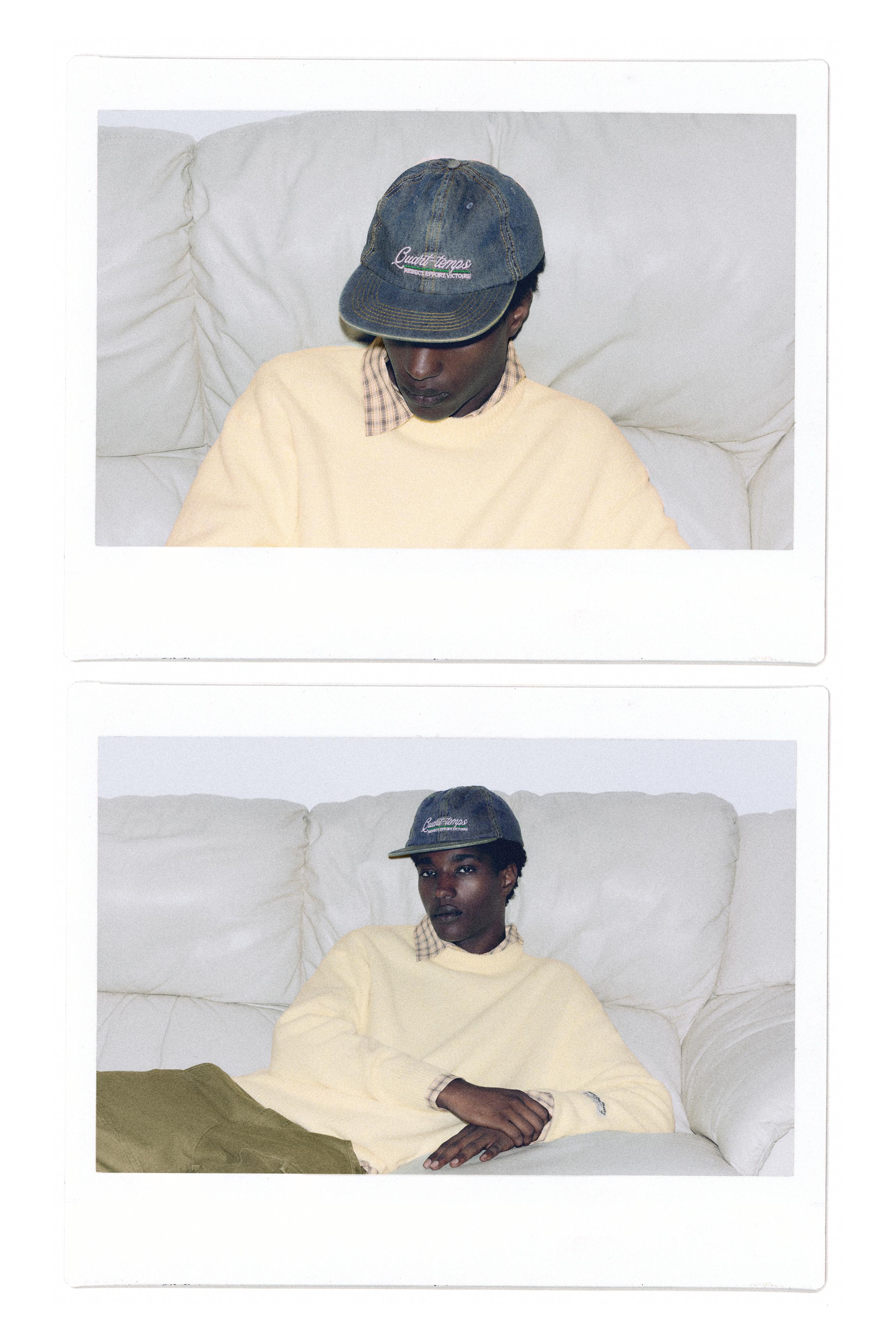 Round neck jumper — Yellow