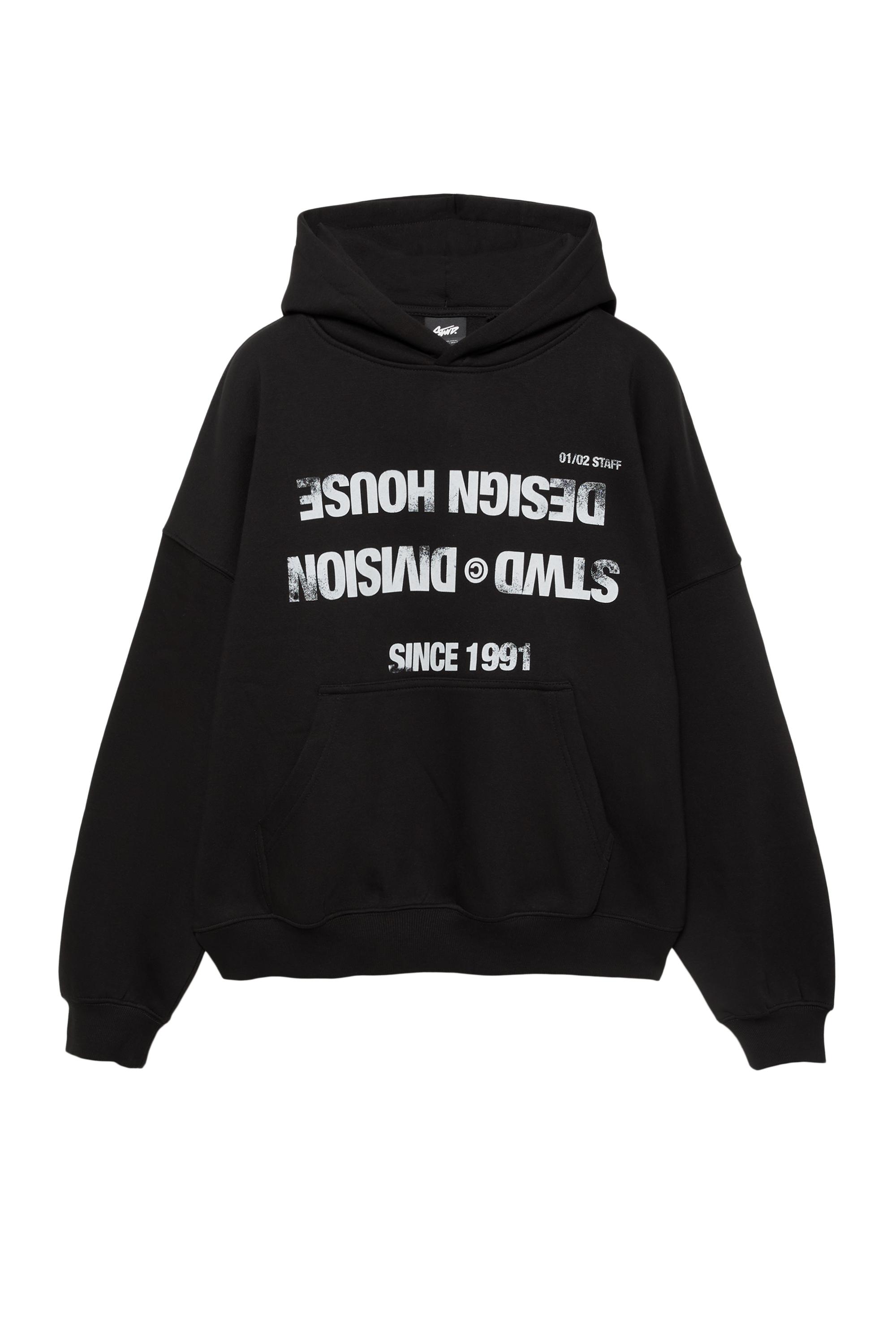 STWD Division kapüşonlu sweatshirt - Görsel 9