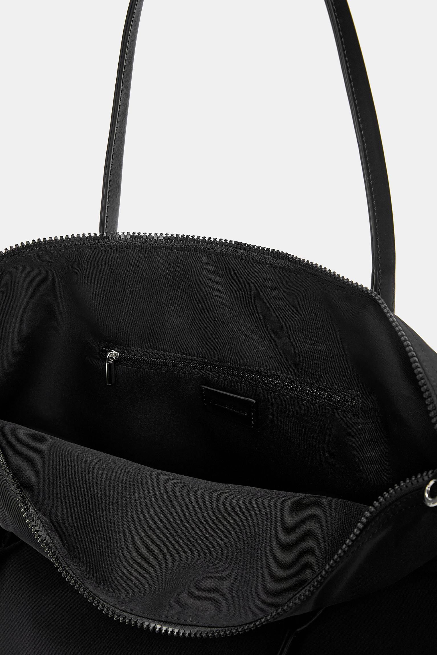 Süslemeli naylon shopper çanta - Görsel 10