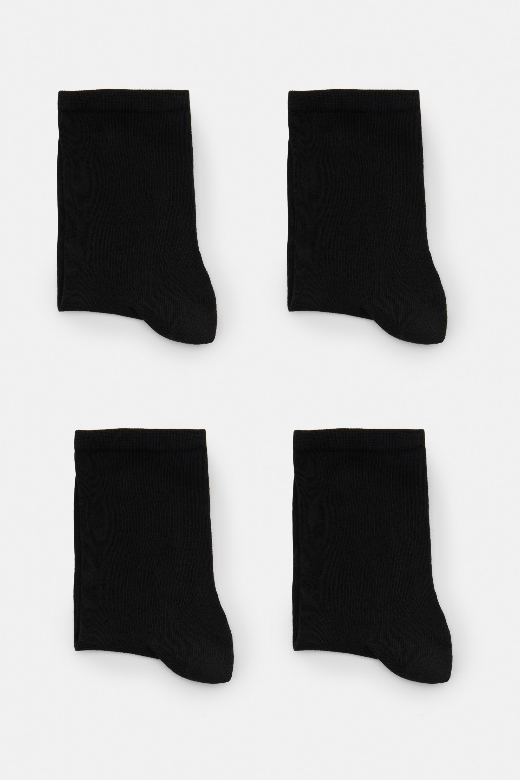 4'lü ince siyah çorap paketi - Görsel 4