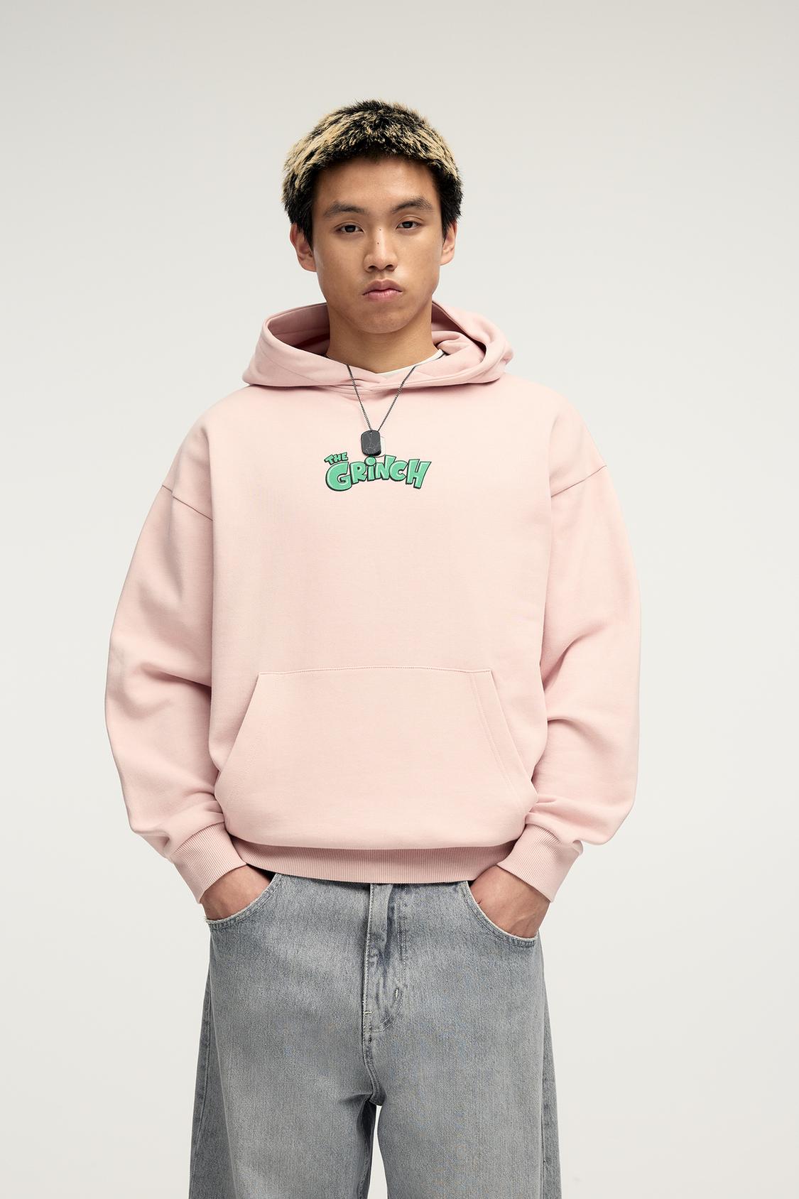 Pull&bear Sudadera De El Grinch Felpa Pull And Bear Uomo On Sale