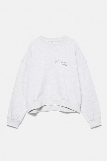 A Coruña 15004 sweatshirt — Grey marl 2