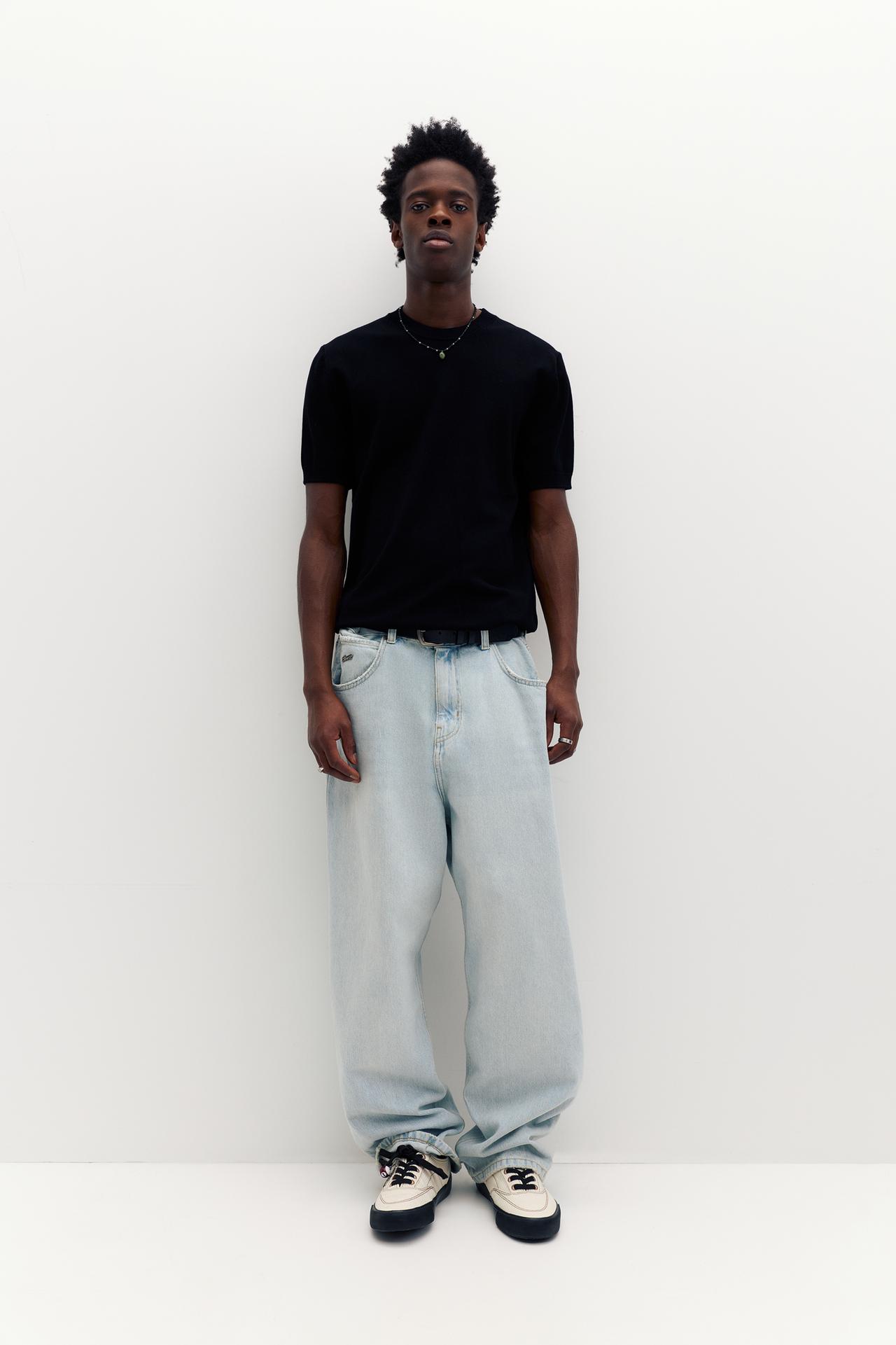 Short sleeve jumper — Black