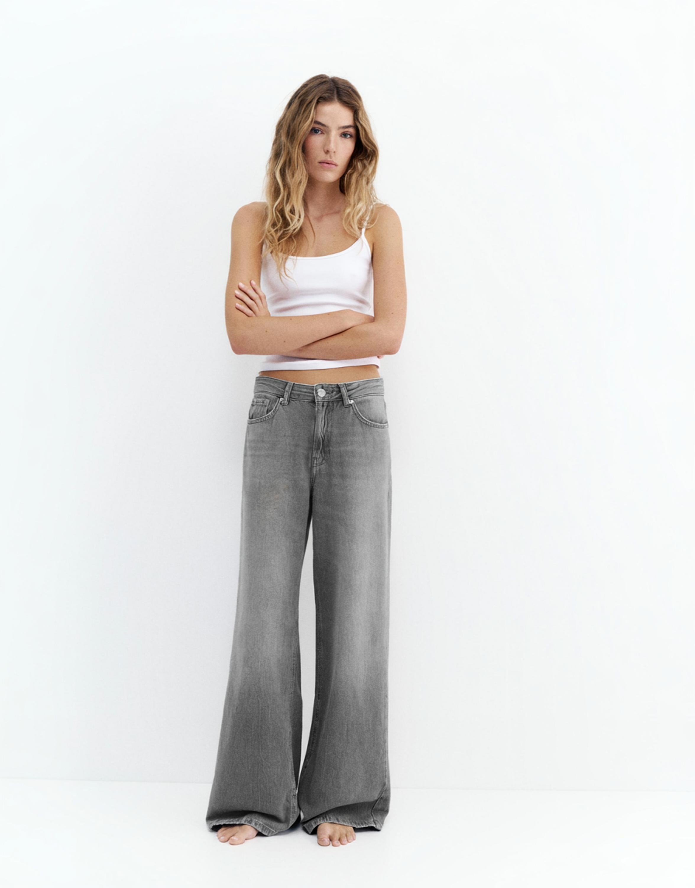 Oversize baggy jeans — Grey
