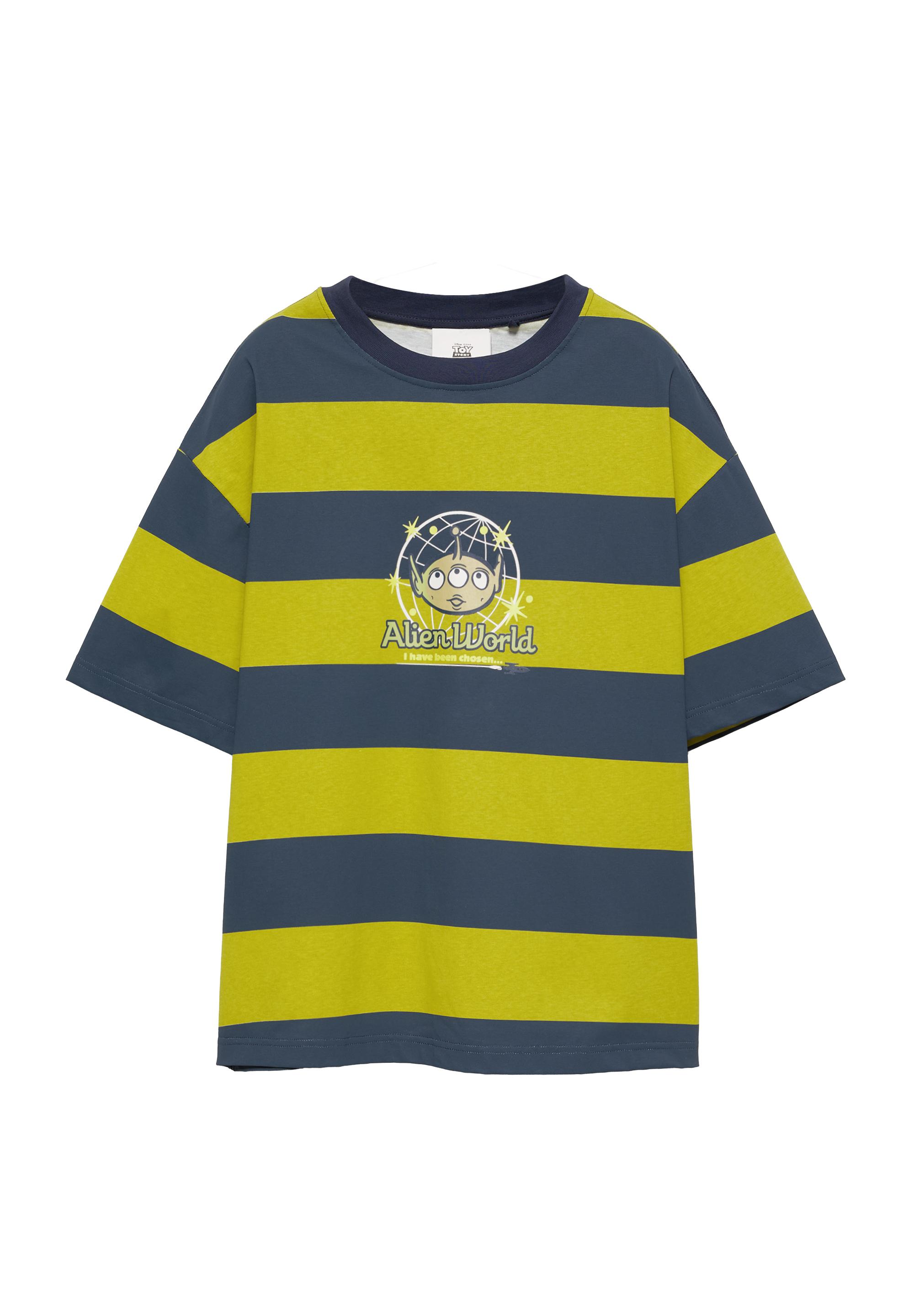 Toy Story striped T-shirt — Lime