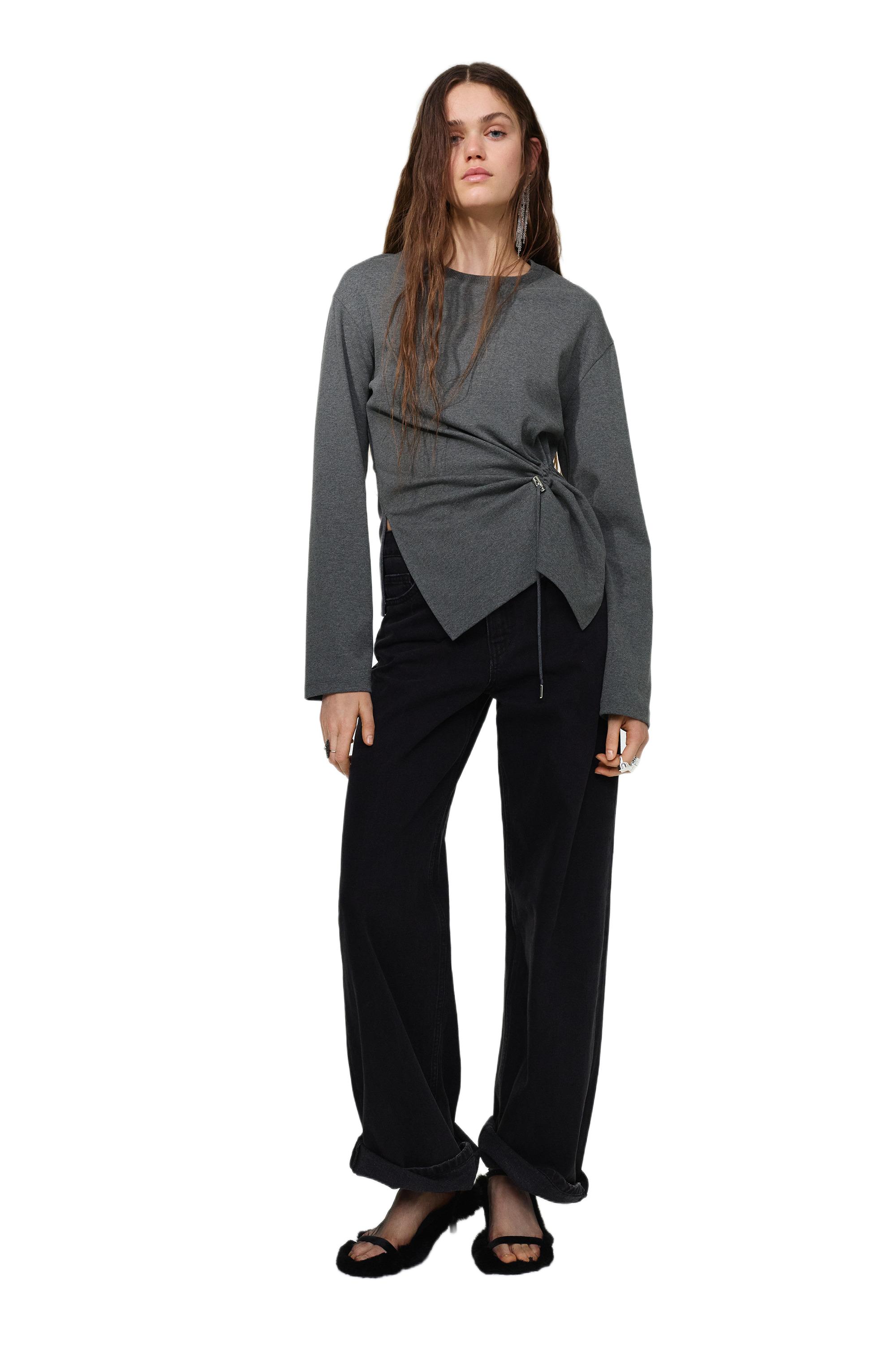 Uzun kollu aplike top - Görsel 15