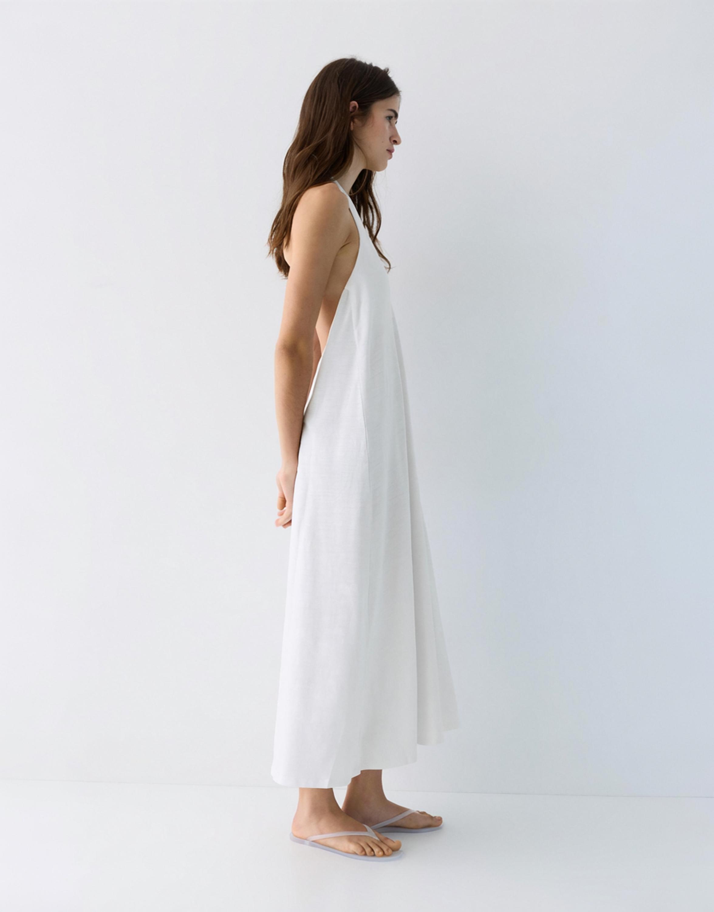 Halter midi elbise - Görsel 38