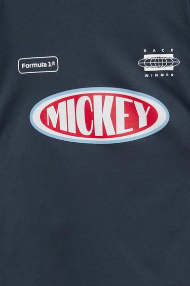 Disney x F1 double layer T-shirt — Ice 7
