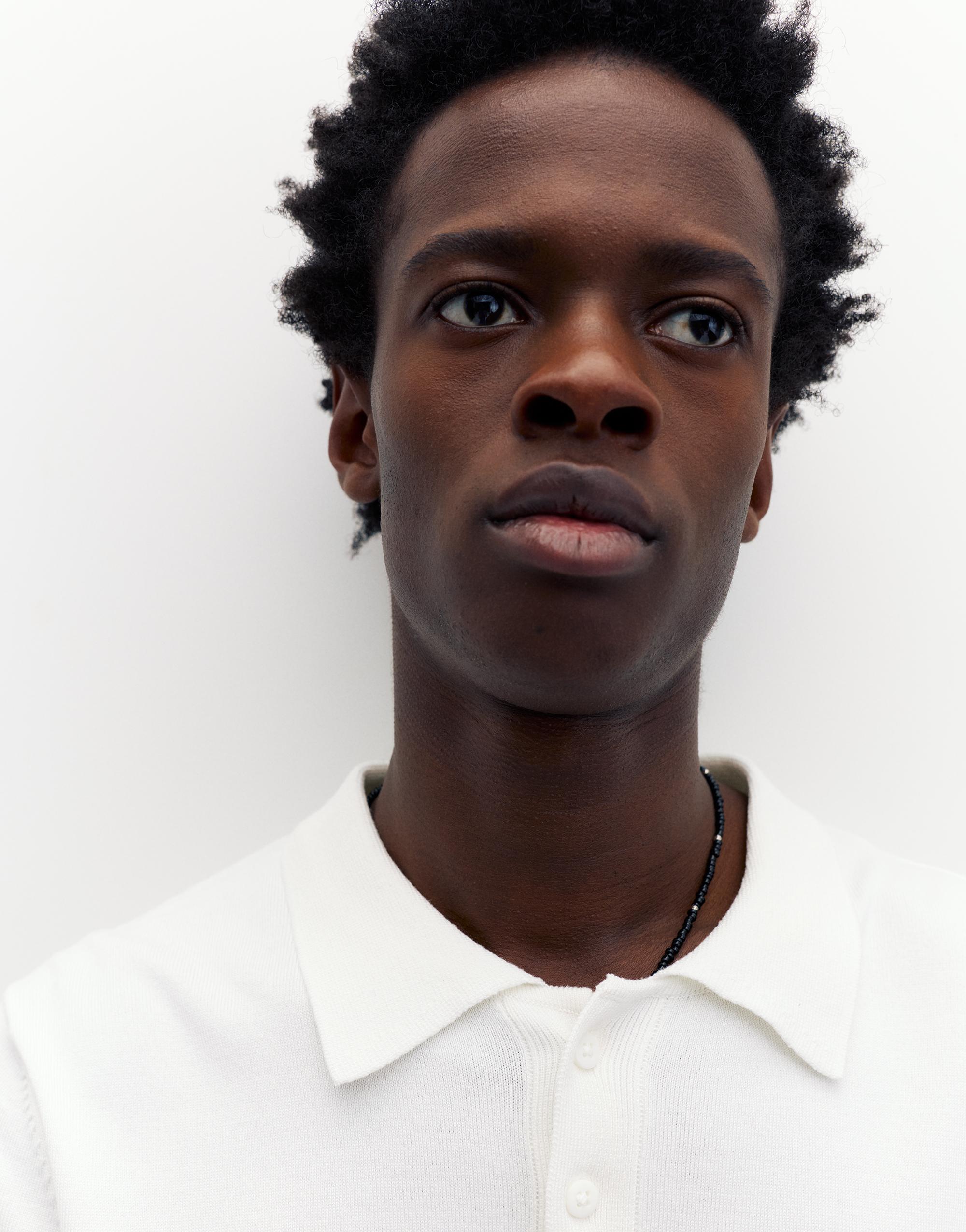 Kısa kollu örgü polo - Görsel 23