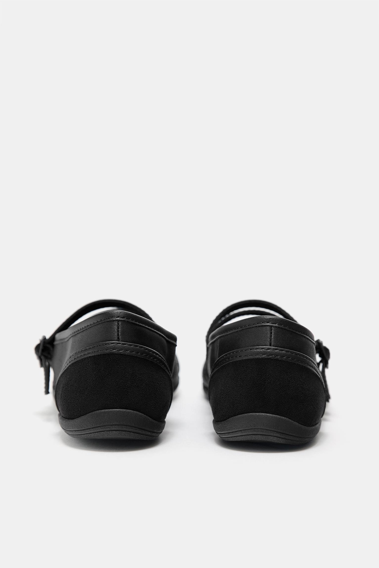 Sports ballet flats — Black