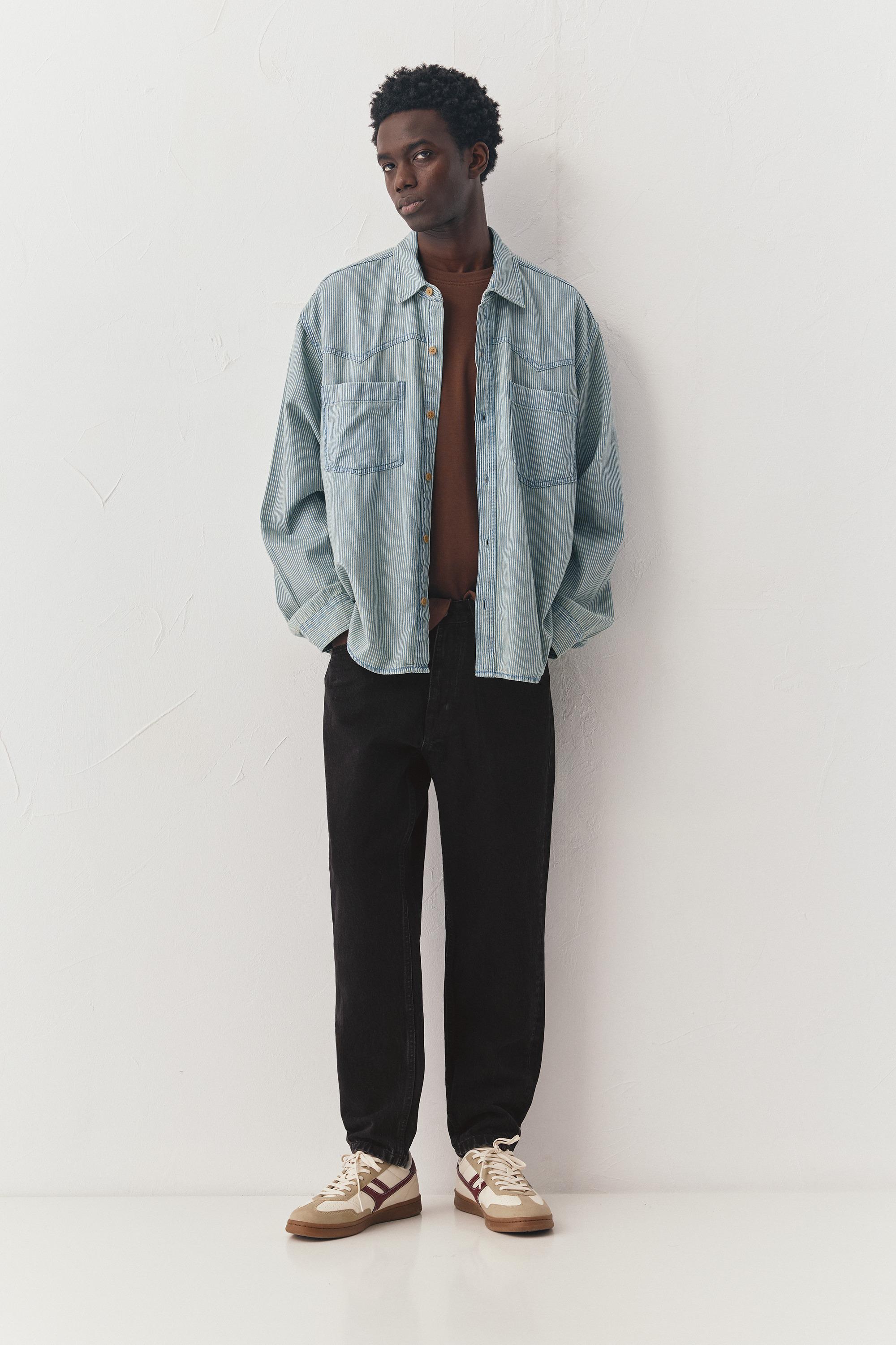 Standard jeans — Faded black