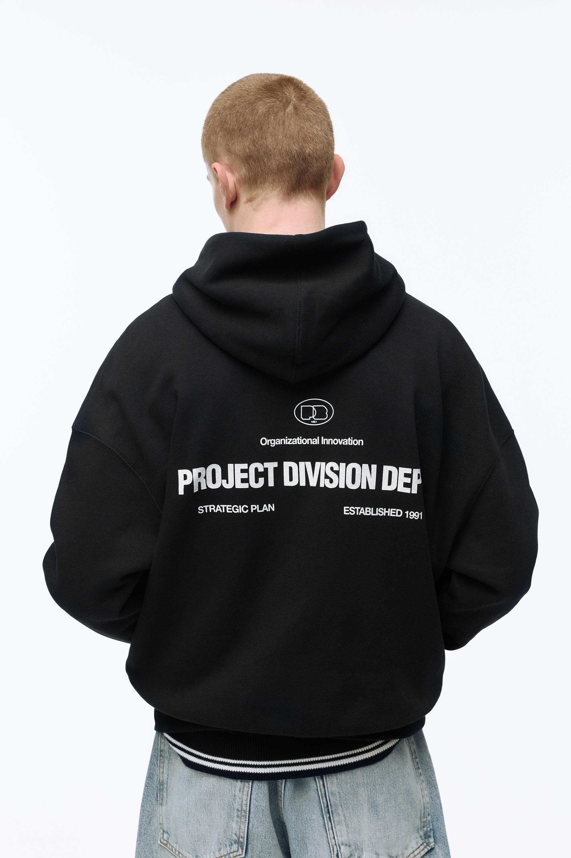Fermuarlı kapüşonlu sweatshirt - Görsel 6