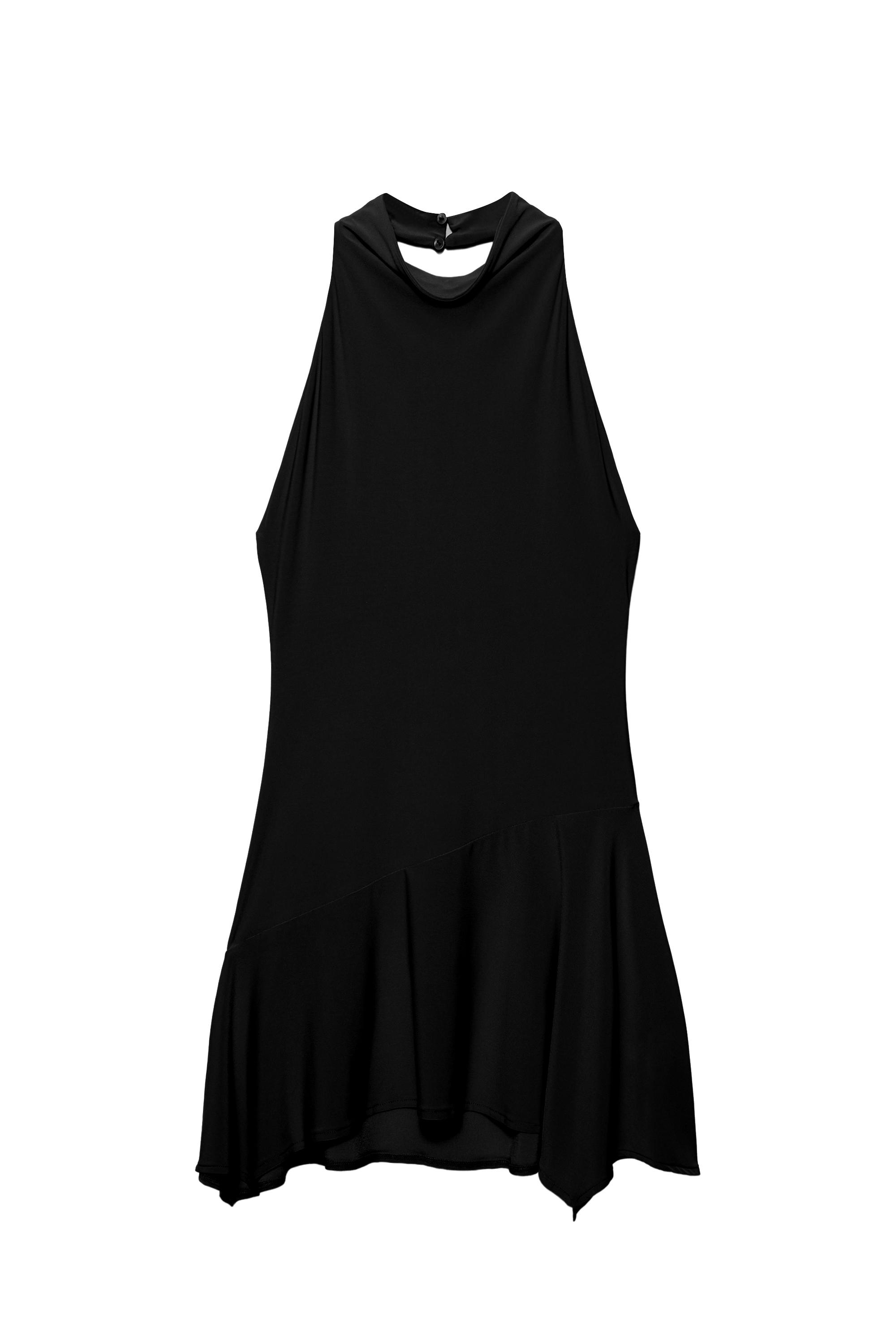 Kısa halter elbise - Görsel 16