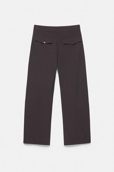 Barrel smart trousers — Brown 6