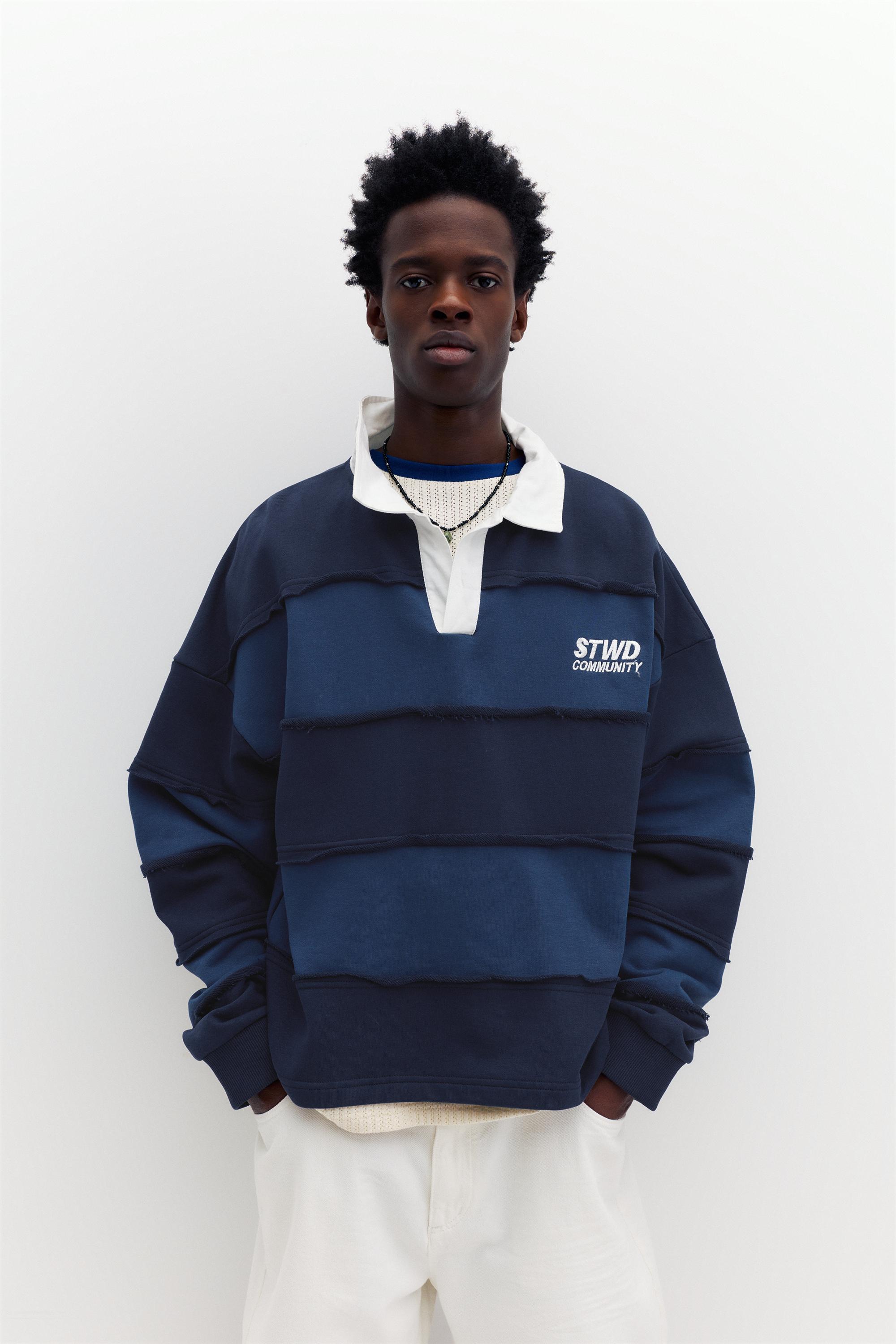 Çizgili STWD Polo - Görsel 14