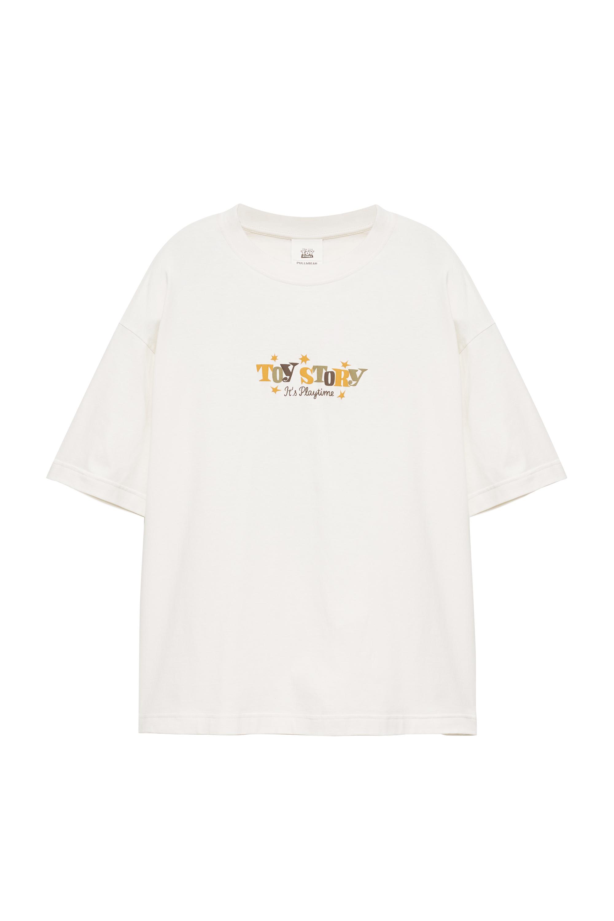 Pull&Bear Toy Story oversize tişört görsel 5