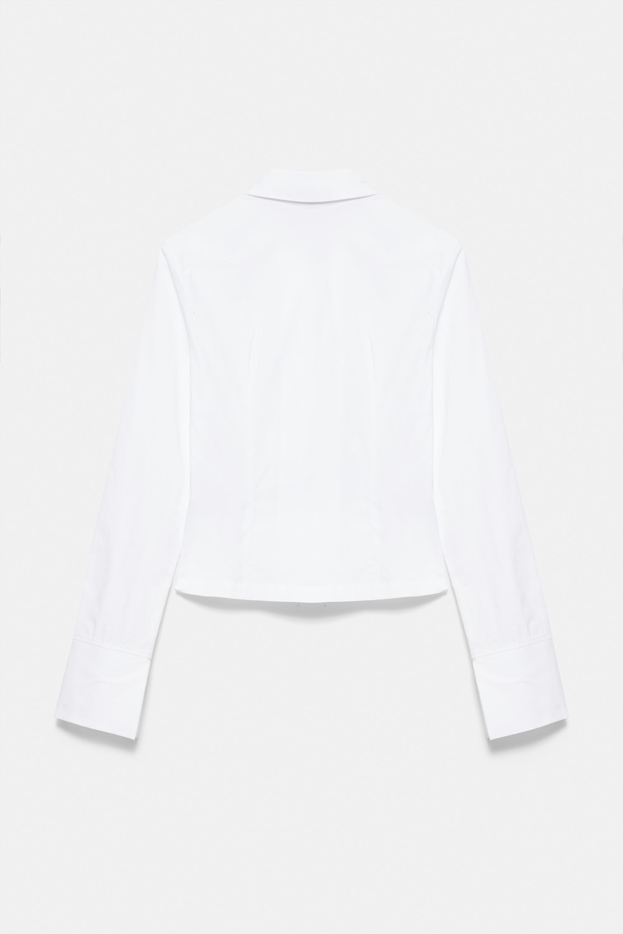 Pull&Bear Zımbalı fermuarlı gömlek görsel 3