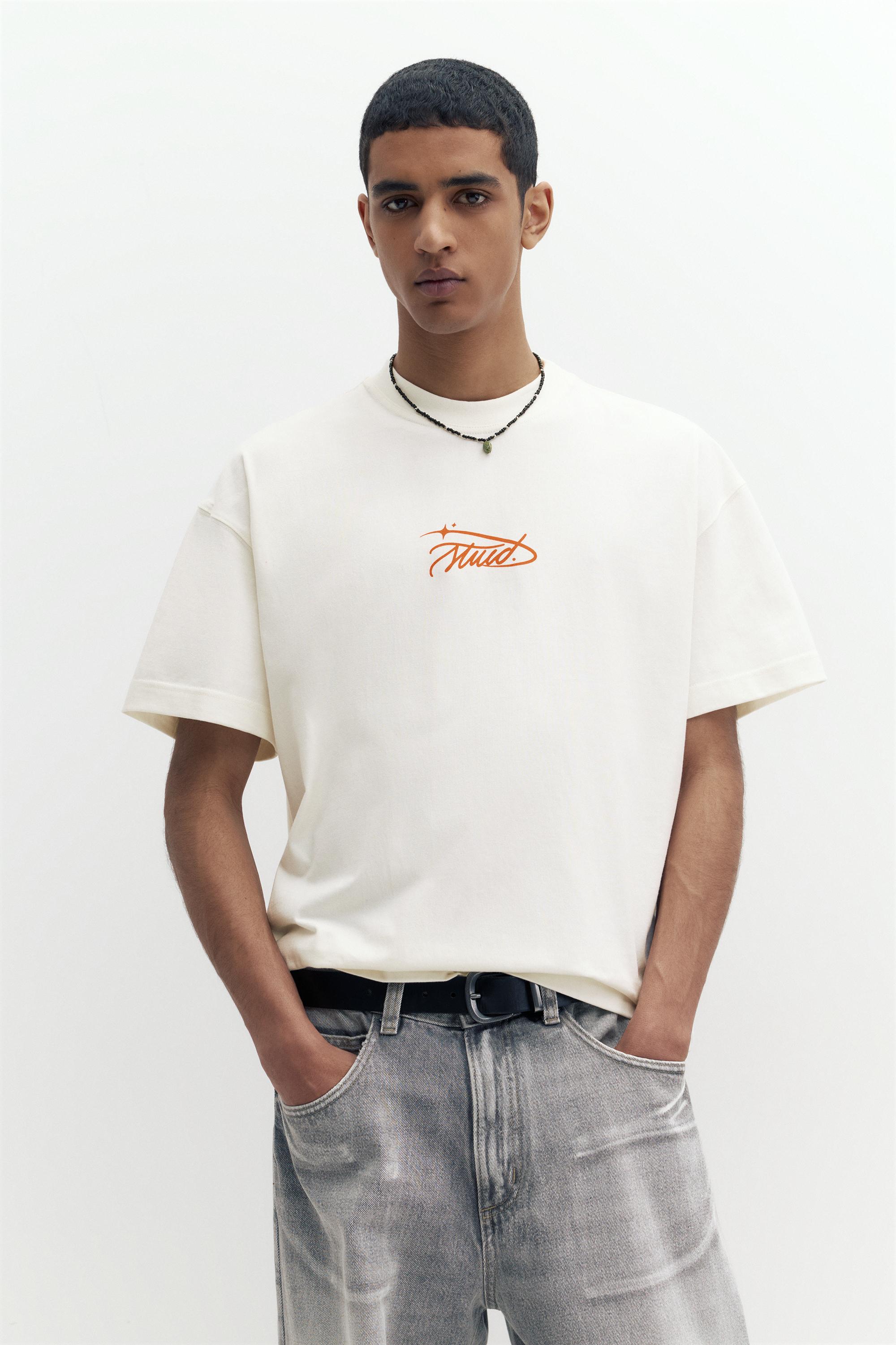 STWD beyaz t-shirt - Görsel 17