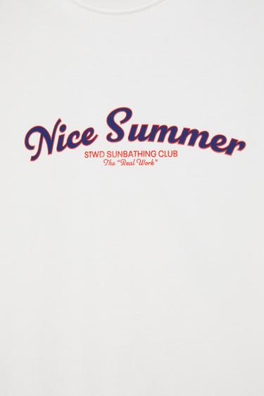 STWD Nice Summer T-shirt — Off white 8