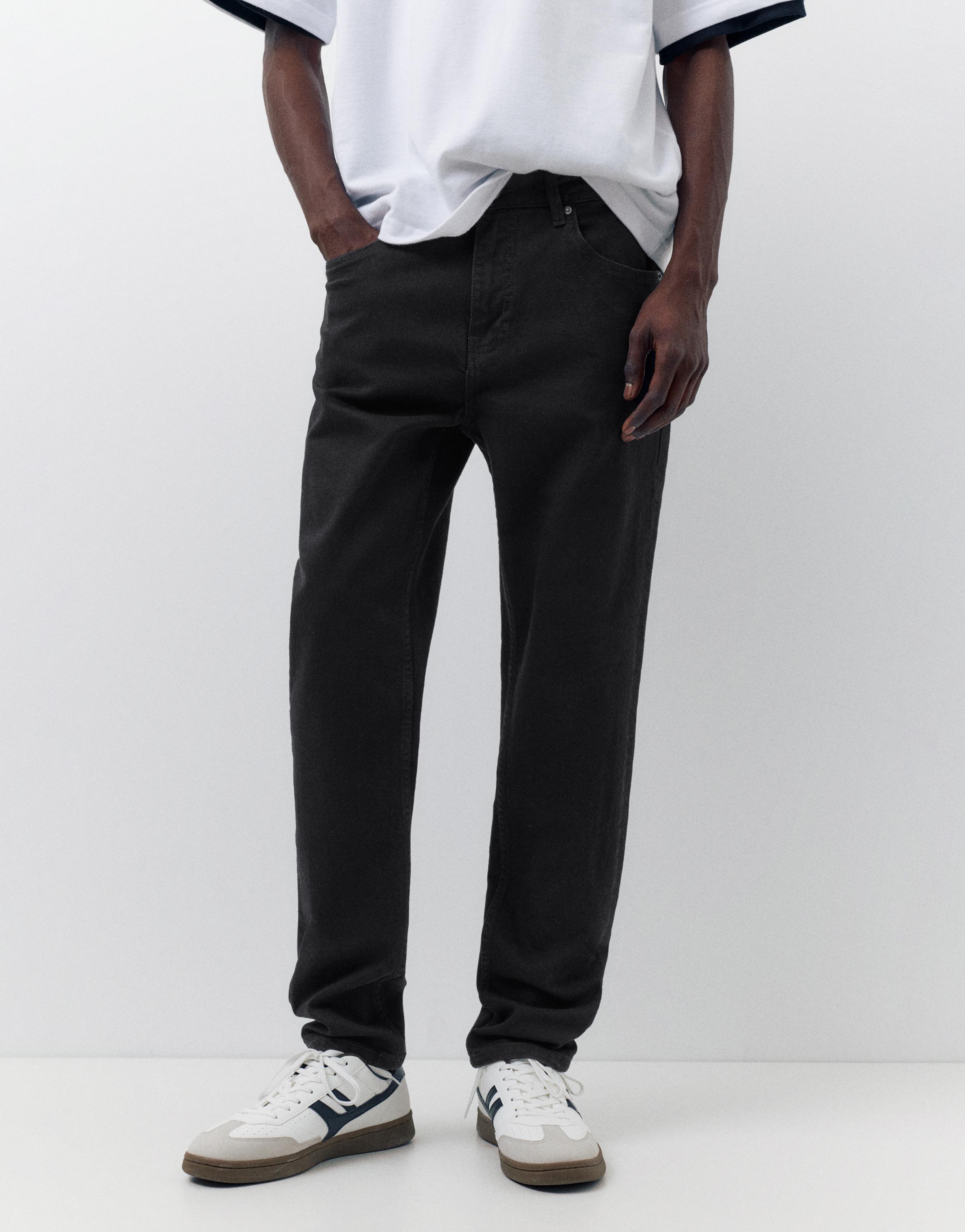 Slim fit jeans — Black