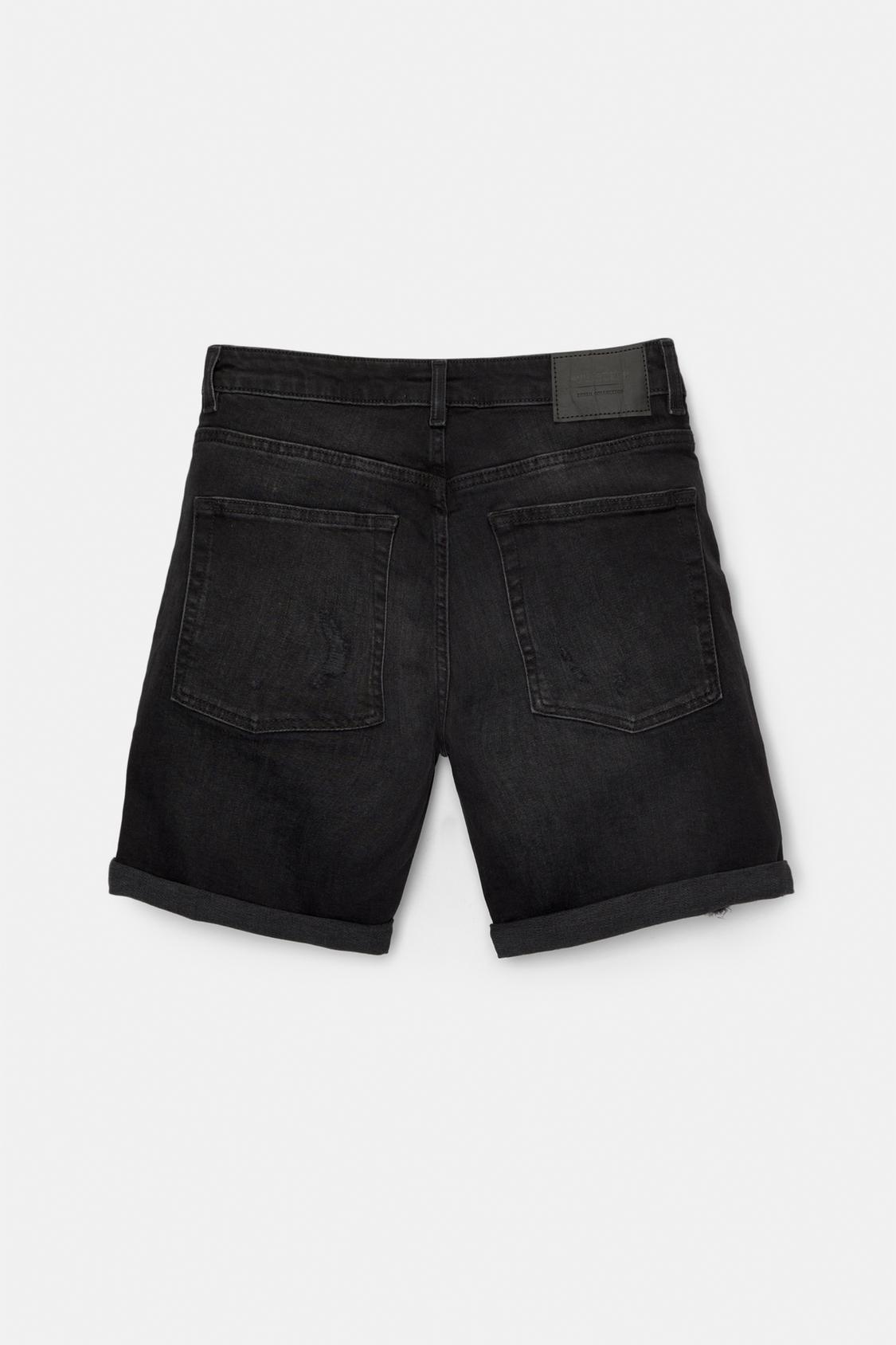 Black Vaqueros Cortos Pull And Bear Mujer Vaqueros Cortos Pantalon