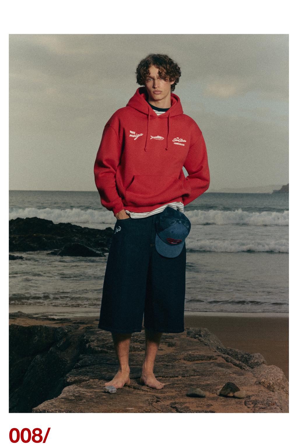San Xoán hoodie — Red