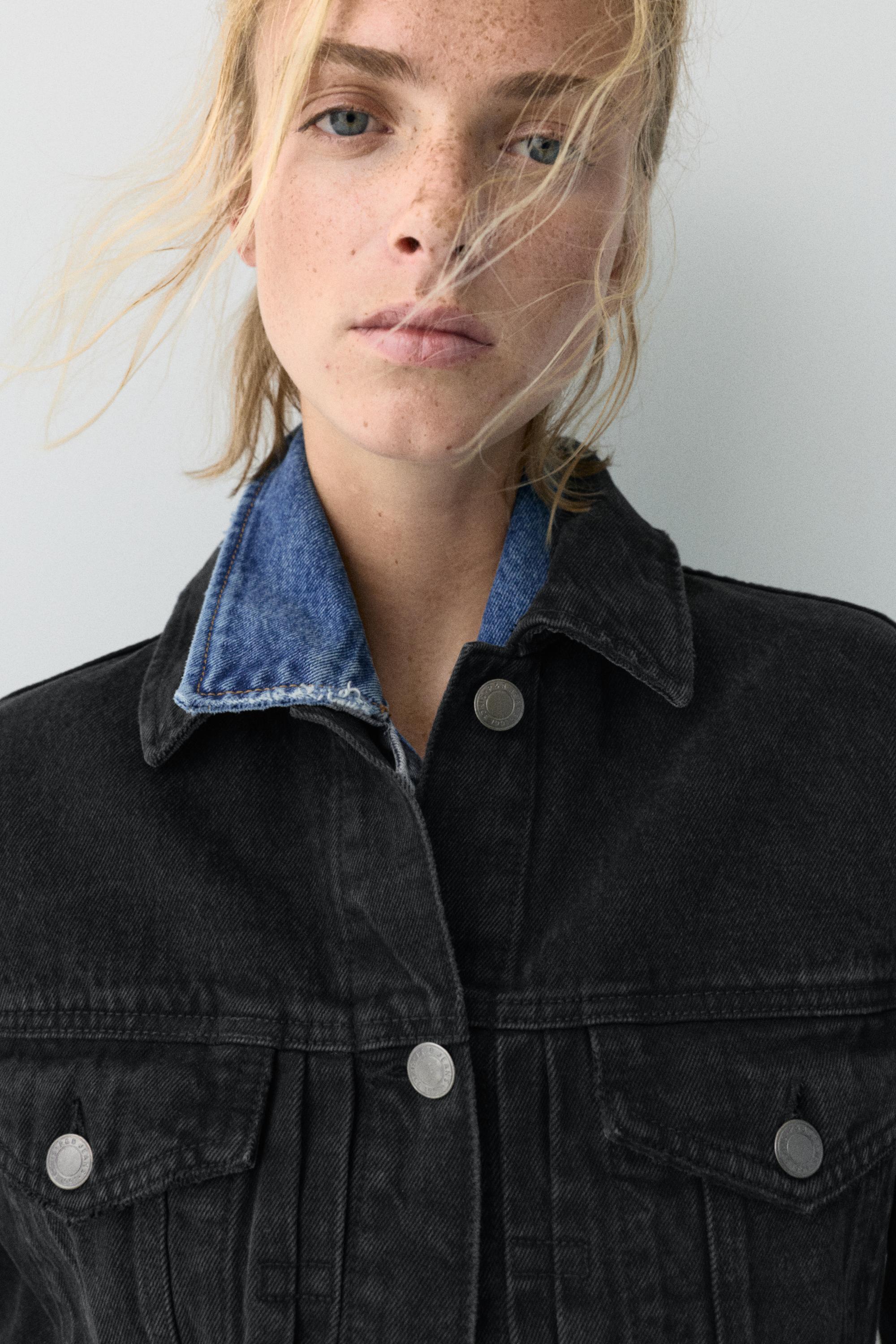 Denim jacket — Black