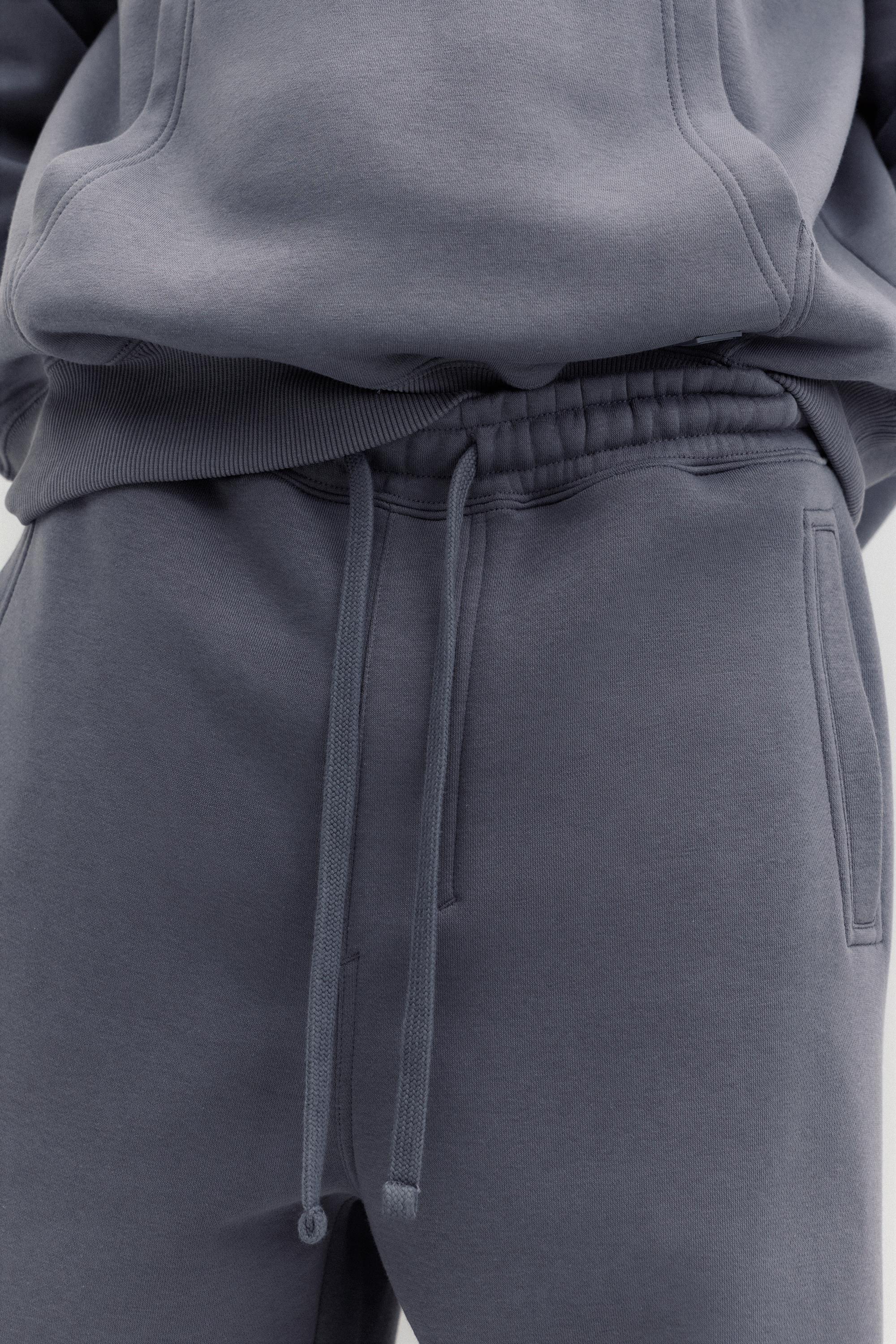 Baggy joggers — Grey blue