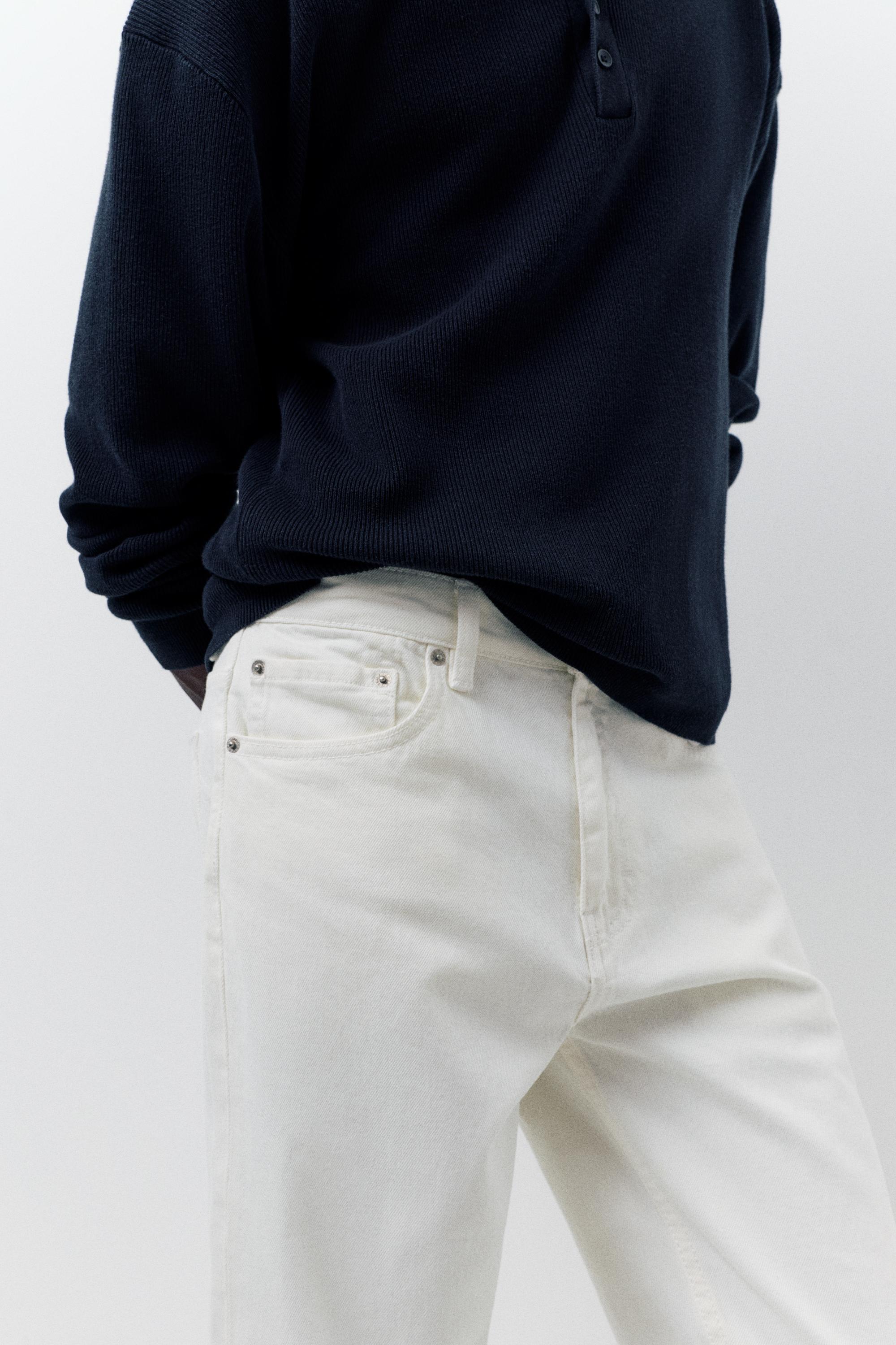 Slim fit jeans — Off white