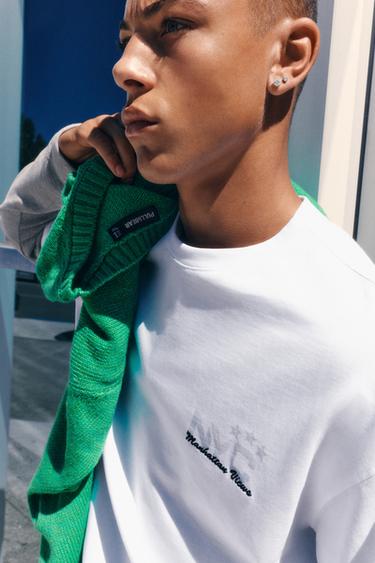 STWD T-shirt with an NYC graphic — White 1