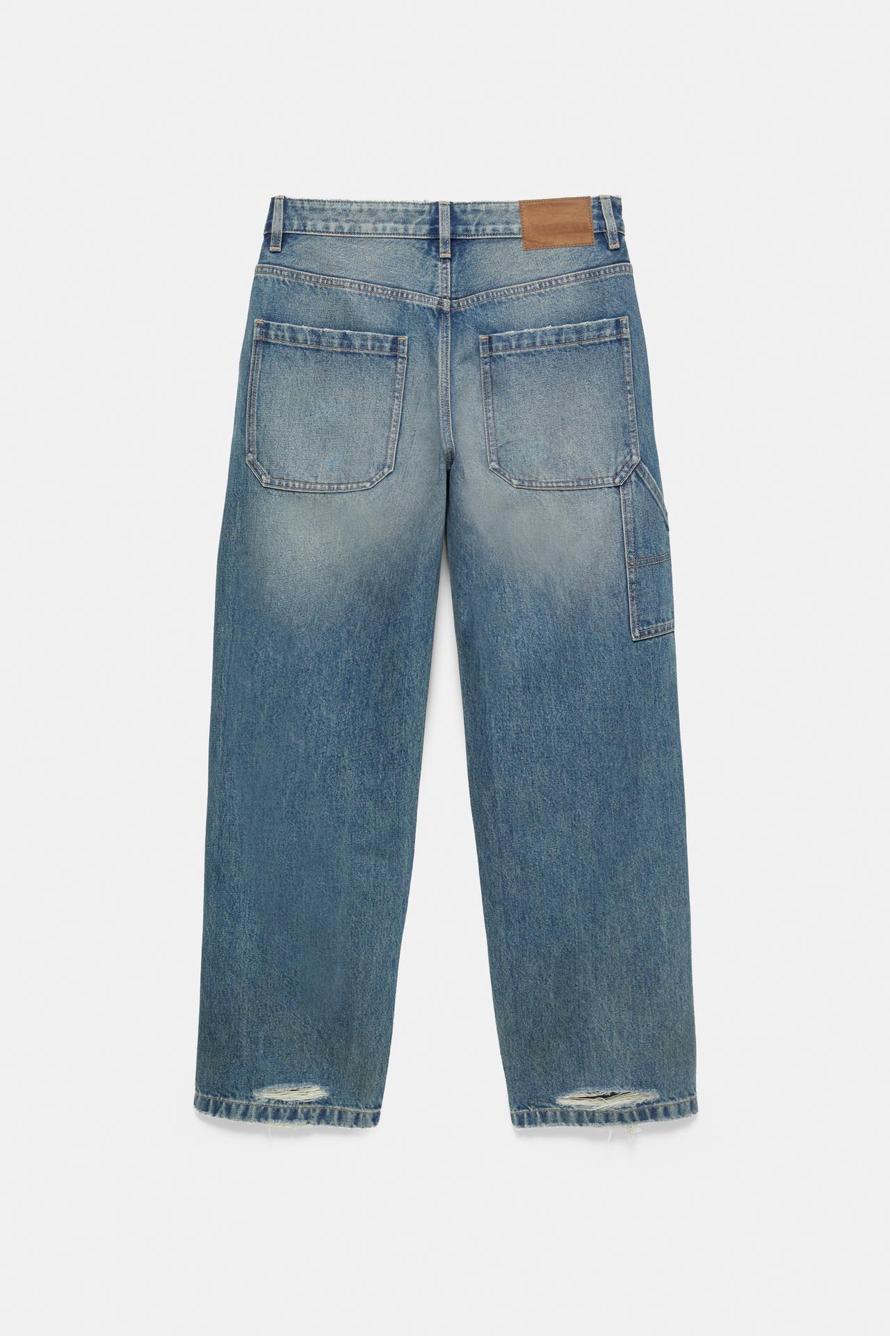 Baggy jeans — Medium blue
