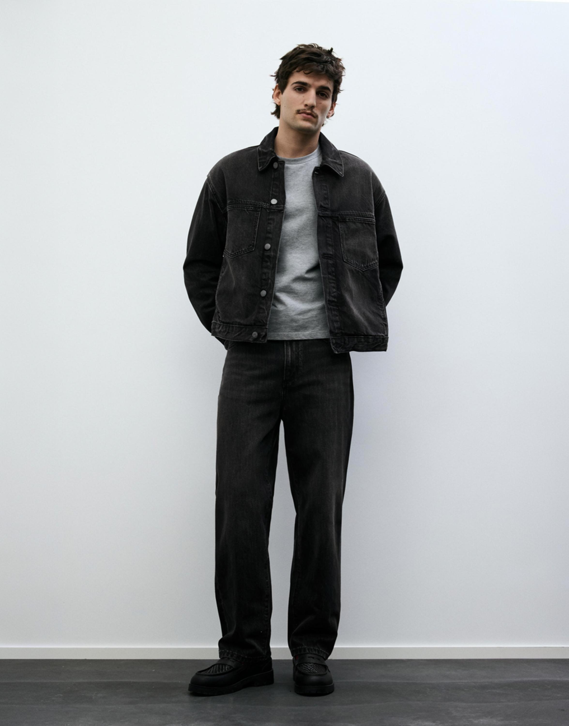 Trucker denim ceket - Görsel 27