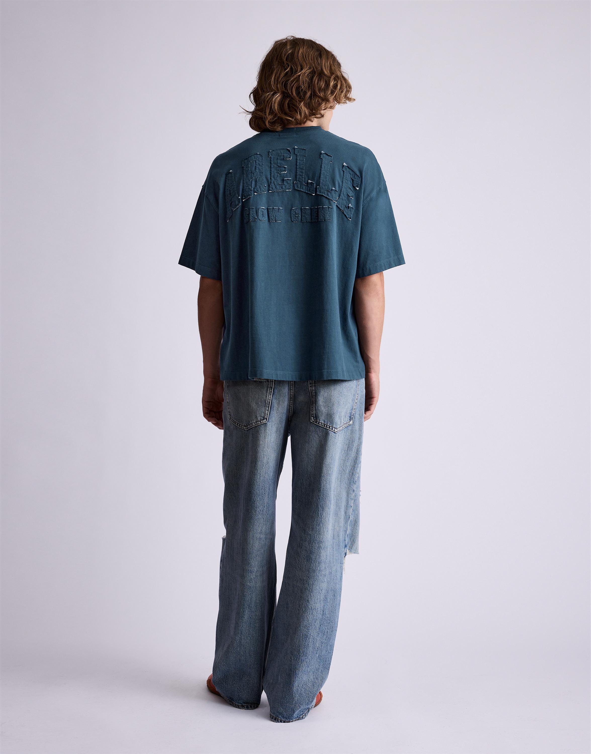 STWD patch T-shirt — Blue