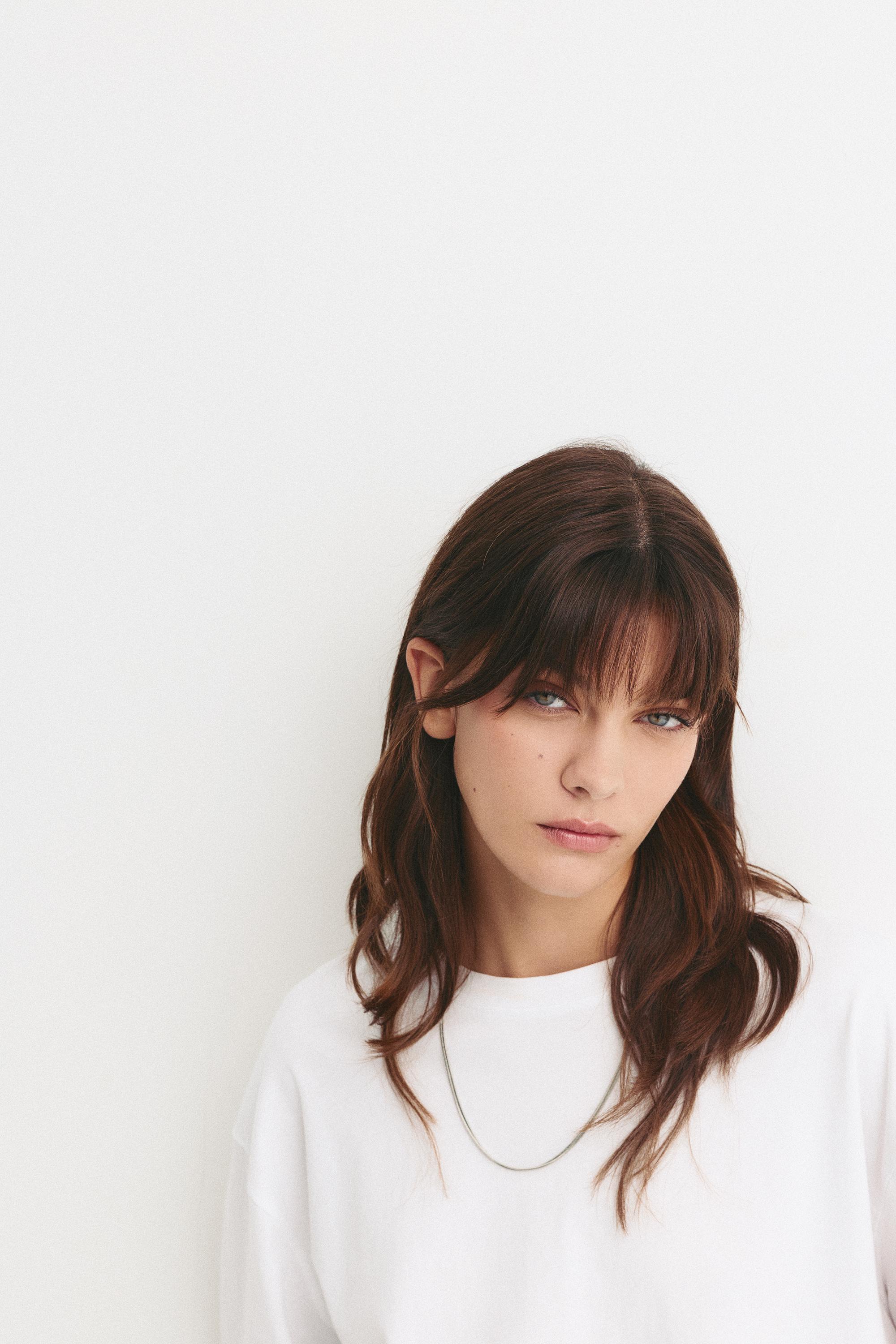 Uzun kollu boxy t-shirt - Görsel 22