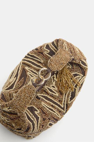 Beaded bag — Brown 5