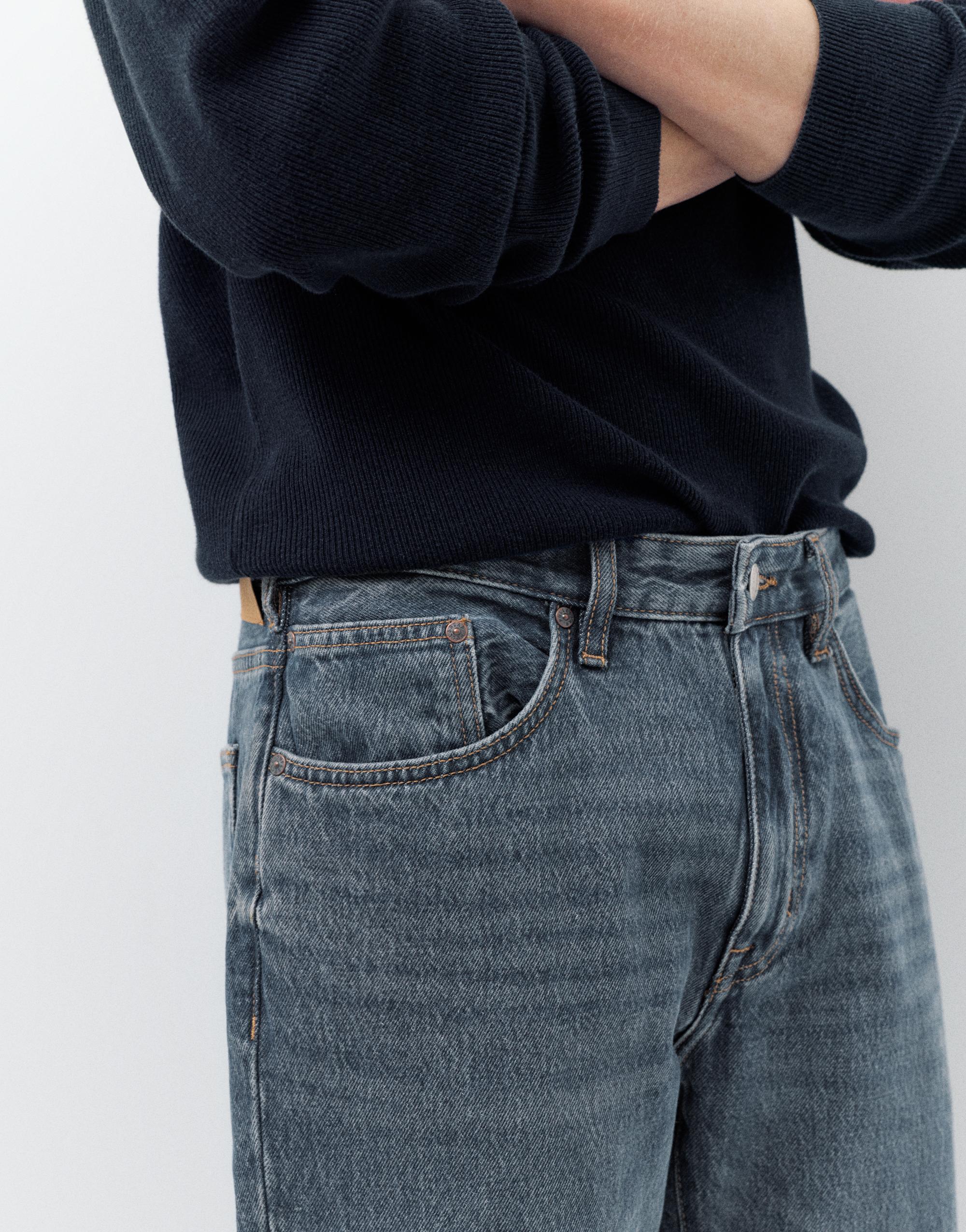 Standard jeans — Pastel blue