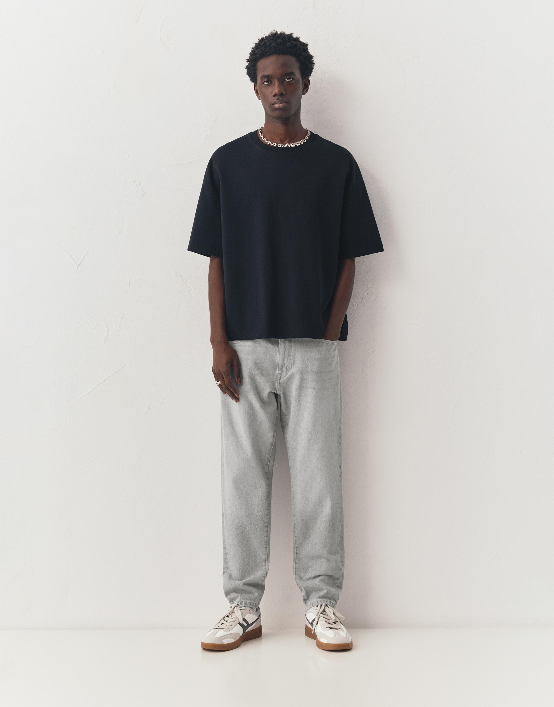 Standard jeans — Pale grey