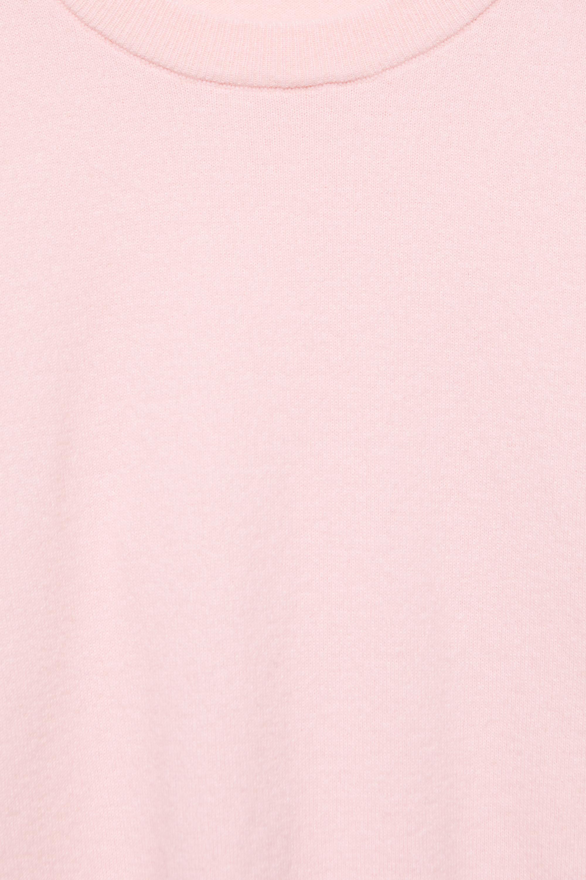 Soft knit jumper — Pastel pink