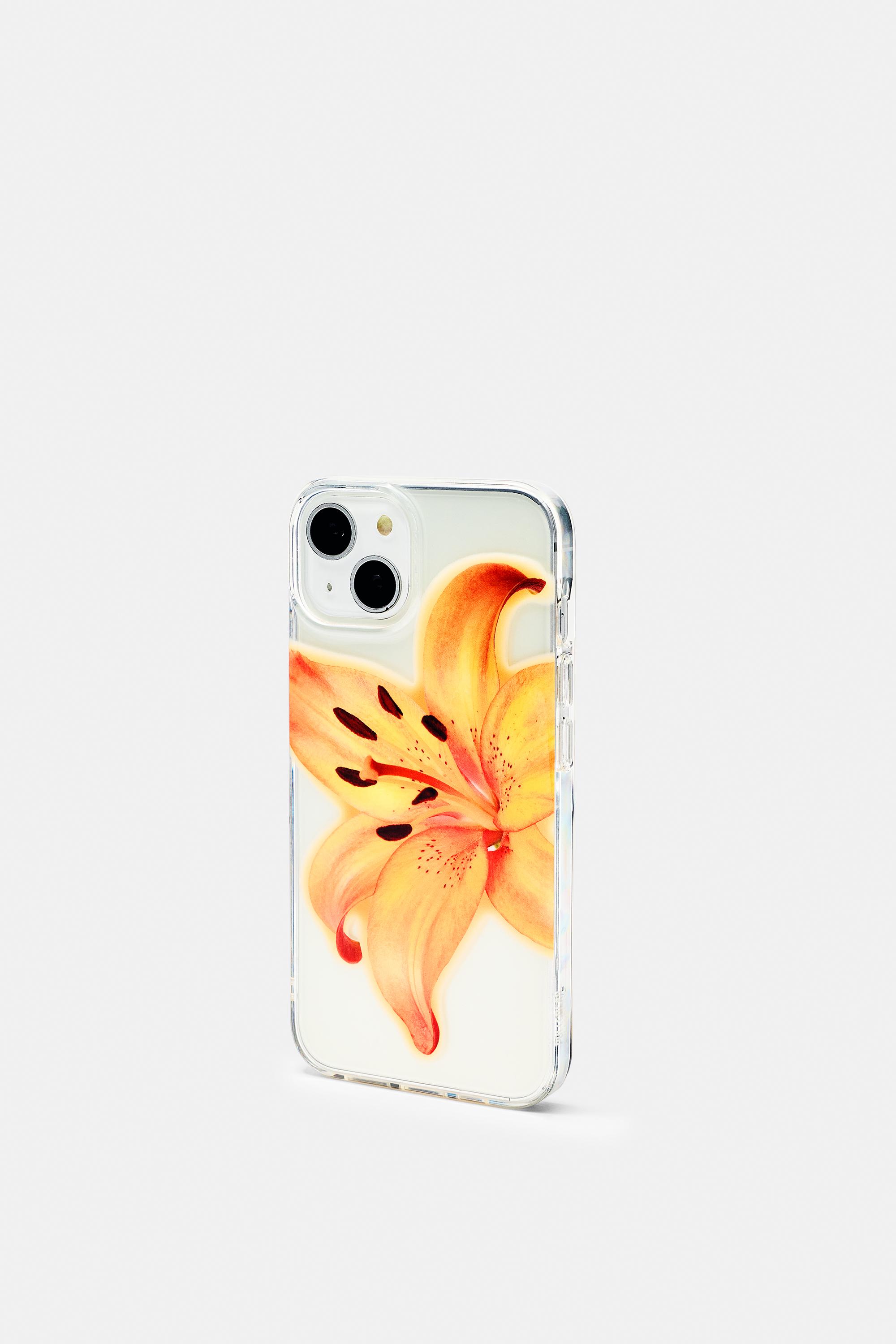 Flower iPhone case — Yellow