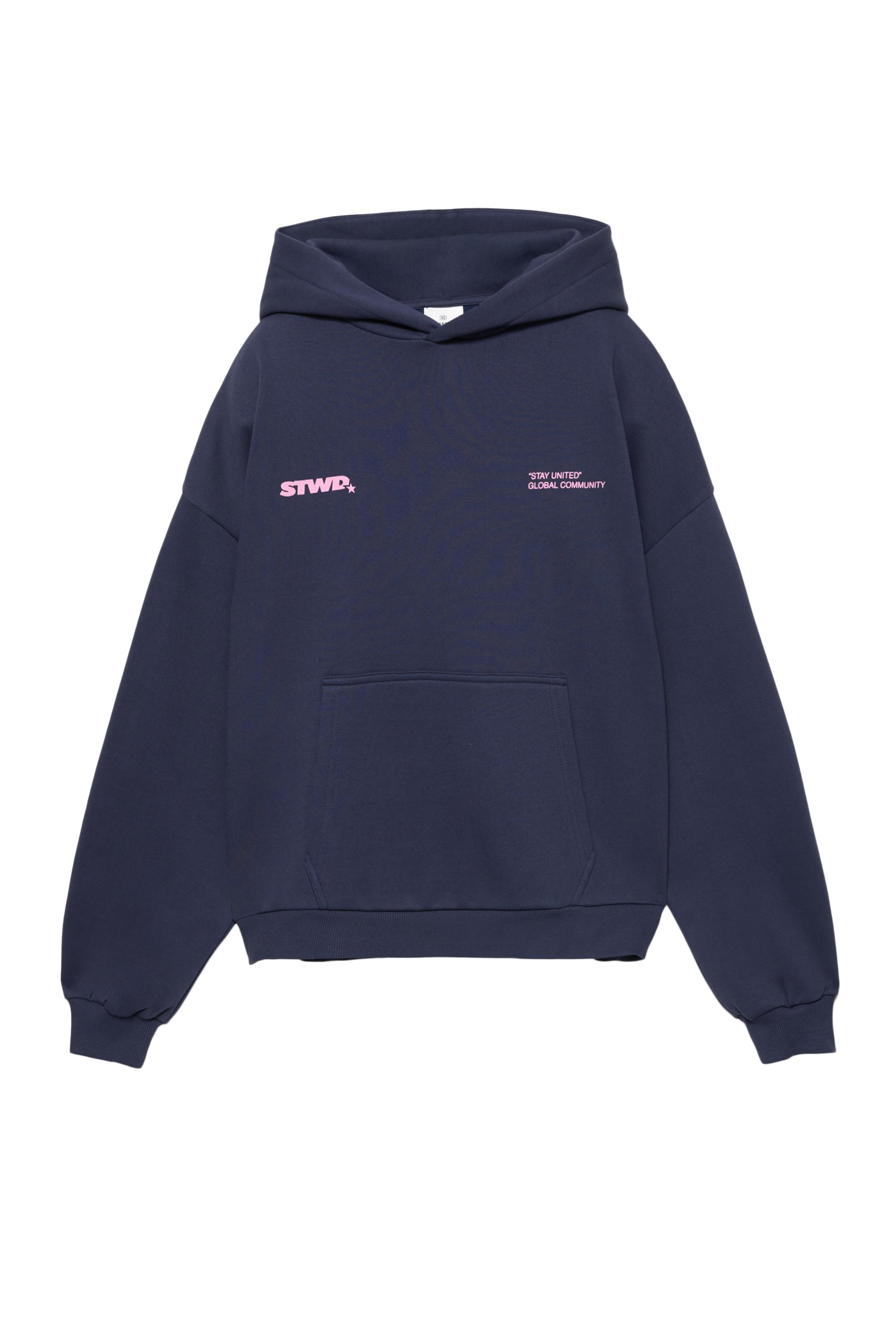 Kapüşonlu STWD yıldız sweatshirt - Görsel 2