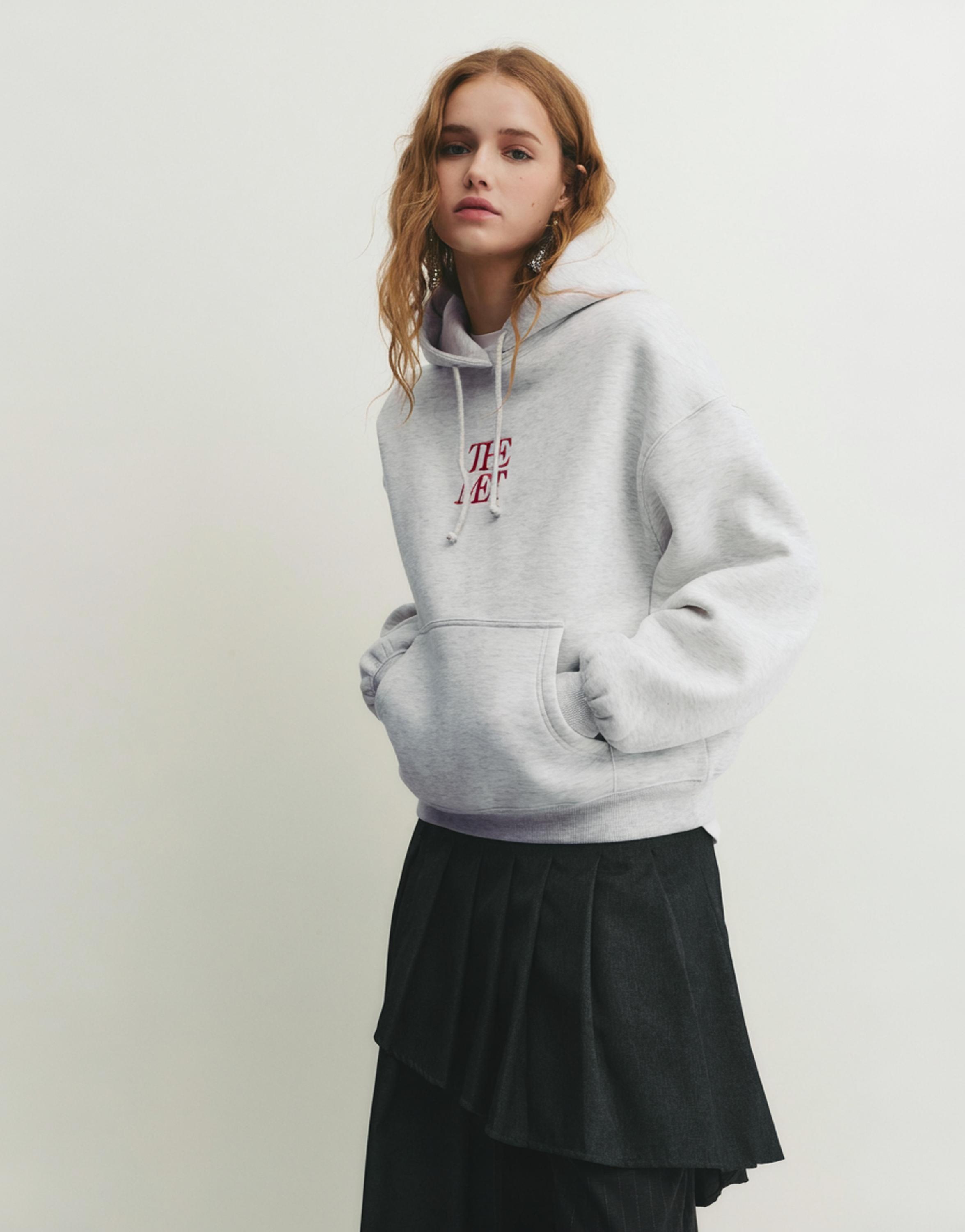 The Met kapüşonlu sweatshirt - Görsel 10