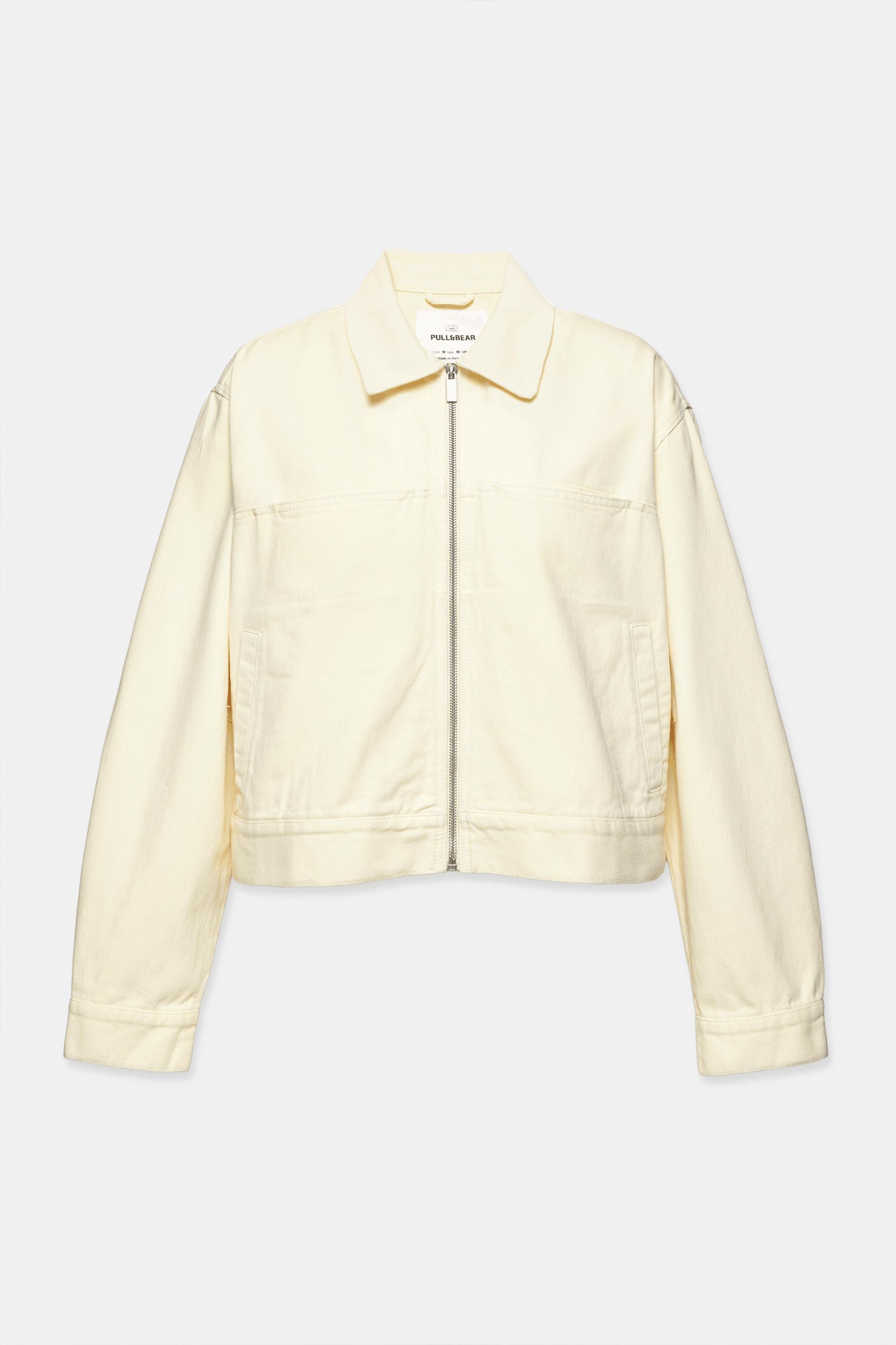 Yellow utility jacket — Yellow