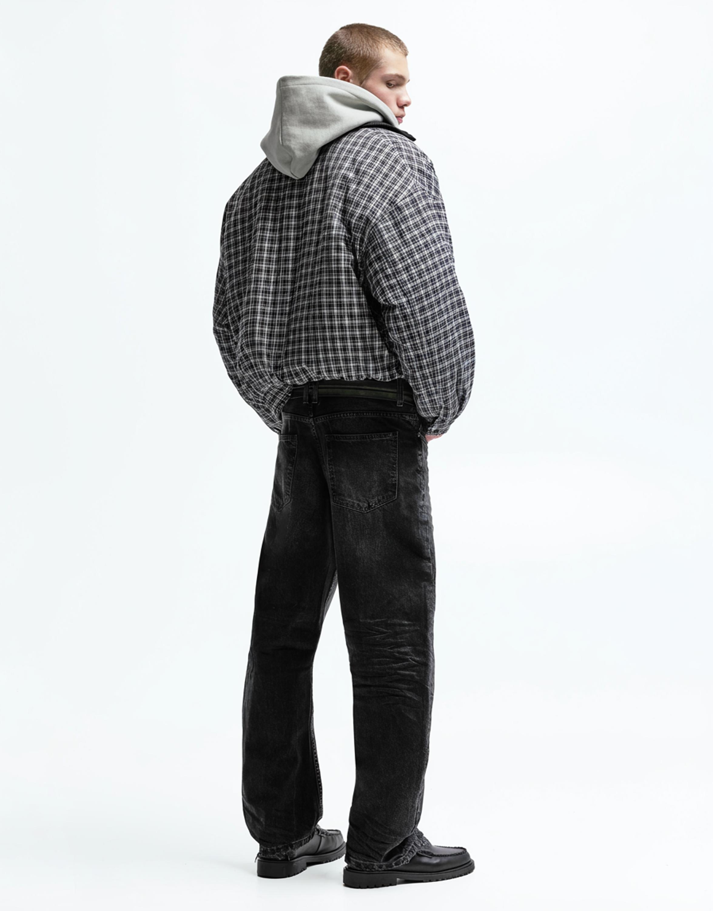 Düşük bel bol kesim jean - Görsel 25