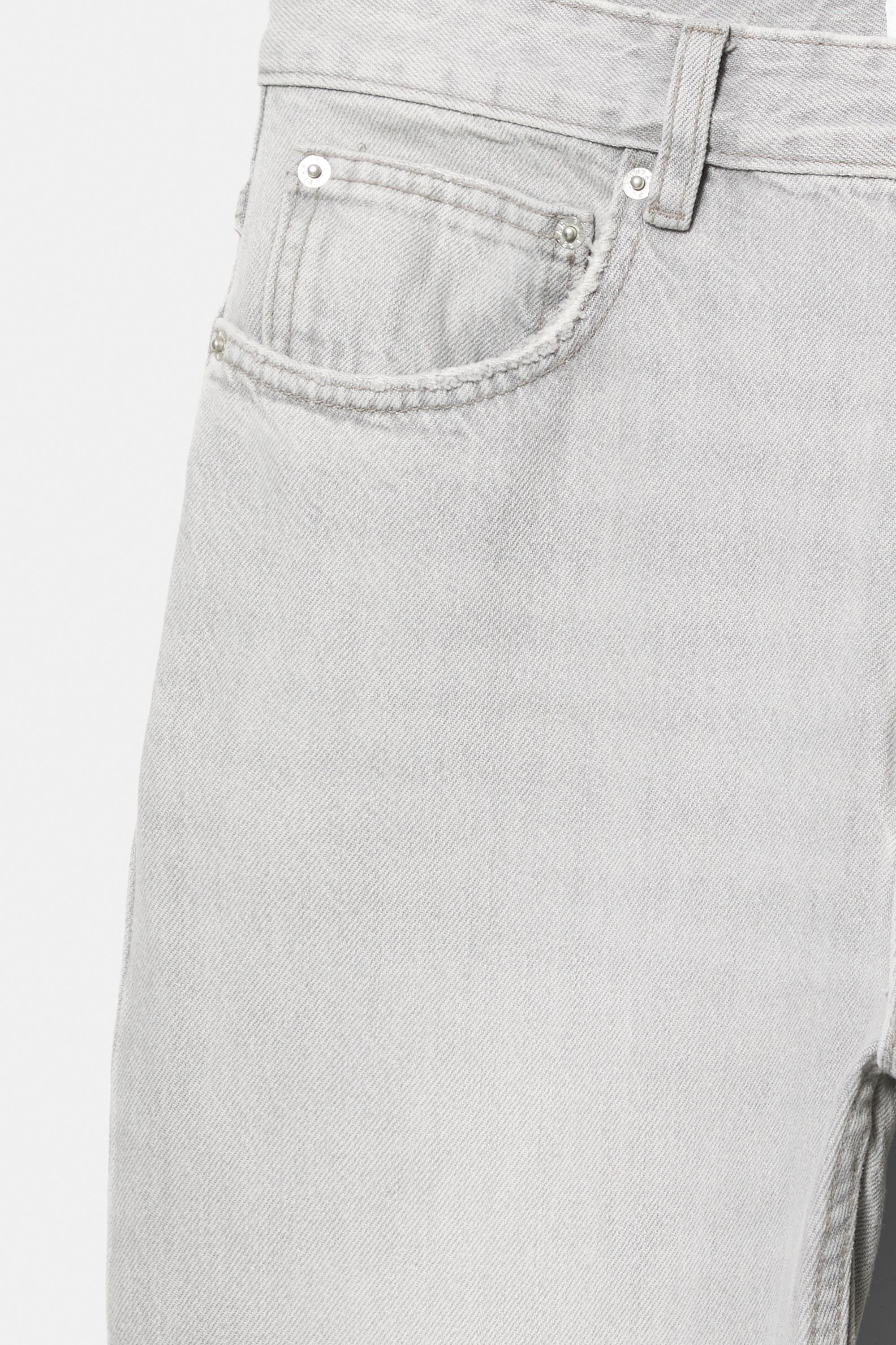 Straight-leg jeans — Pale grey