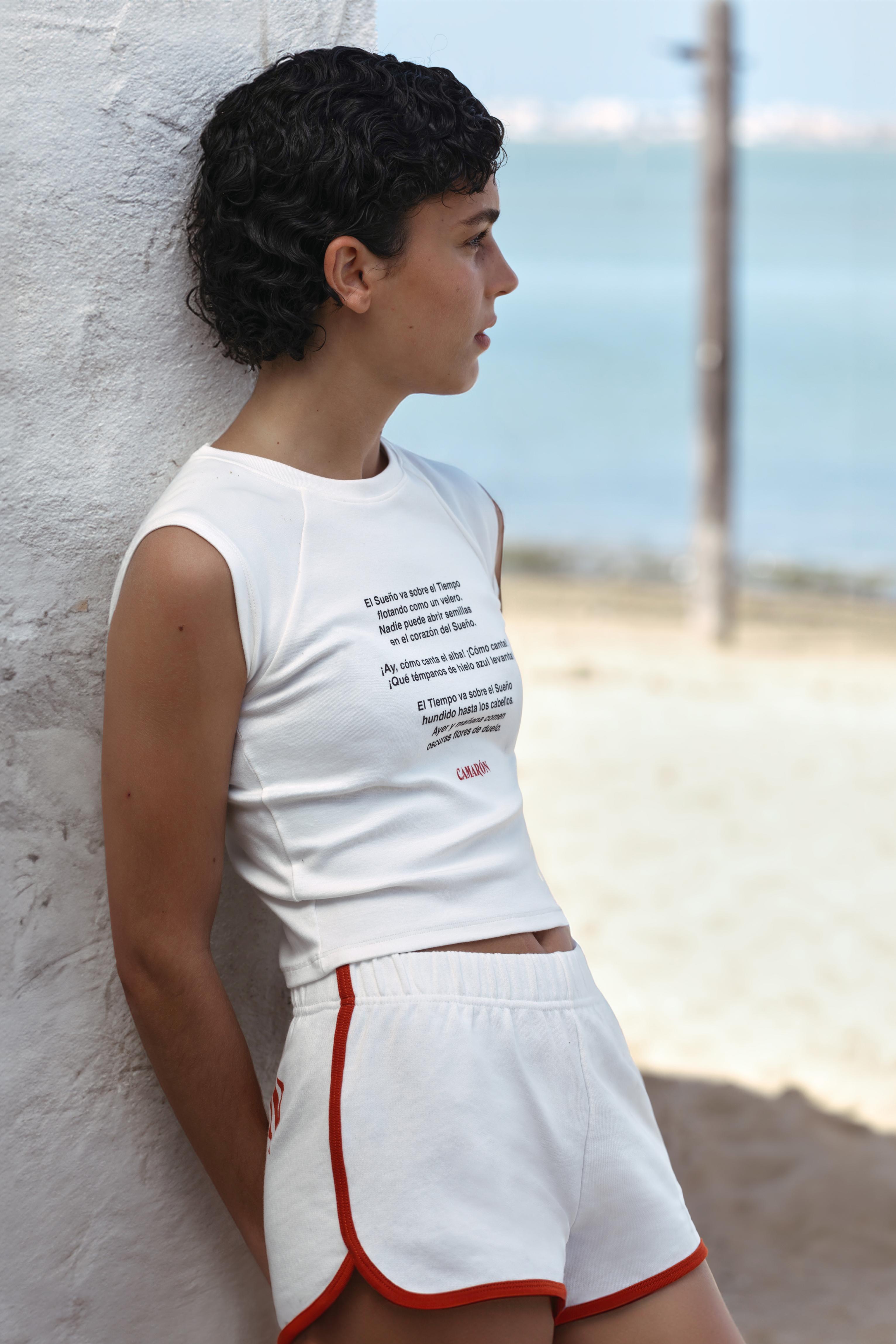 Camarón de la Isla tank top — Ice