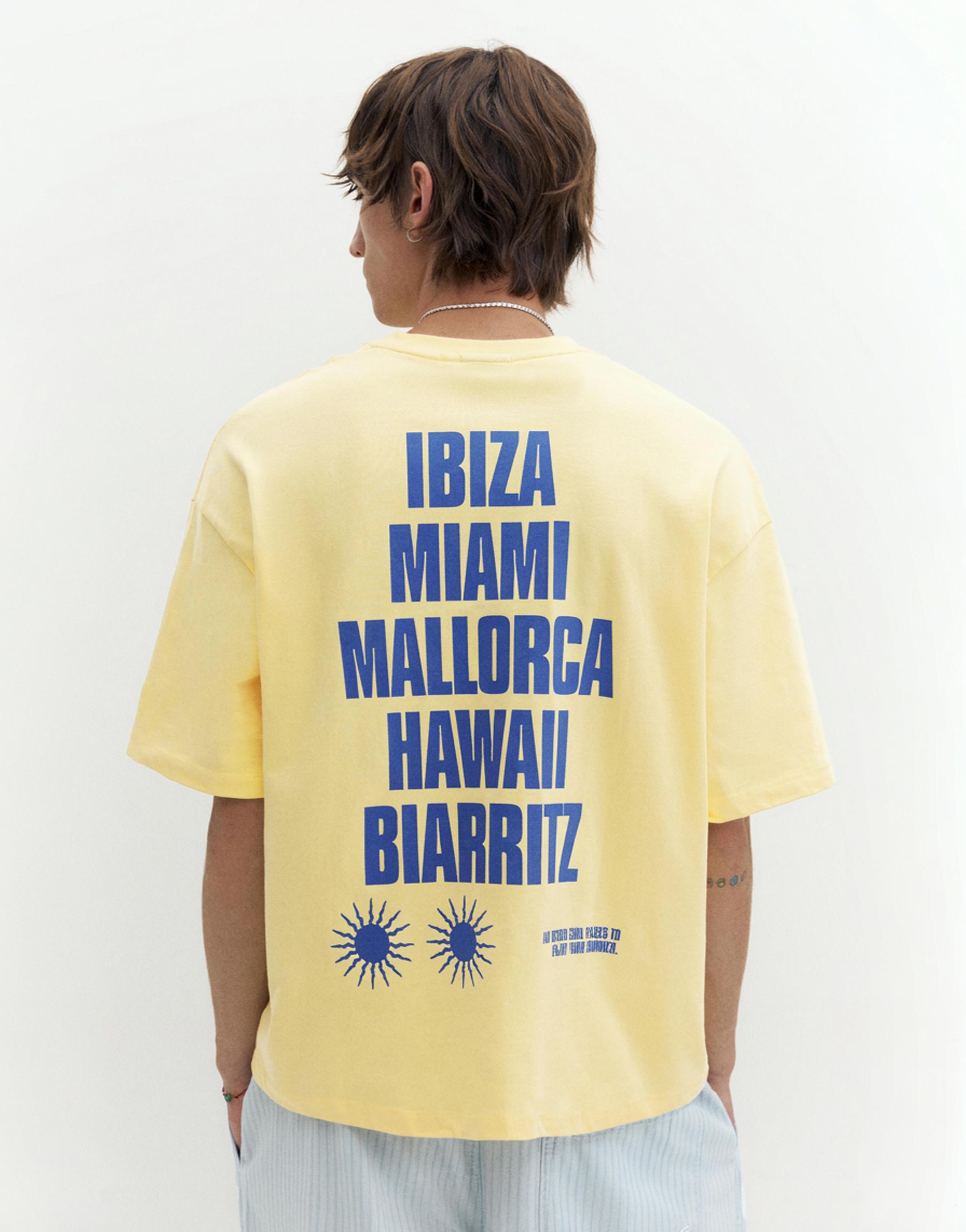 STWD Road Trip graphic T-shirt — Yellow