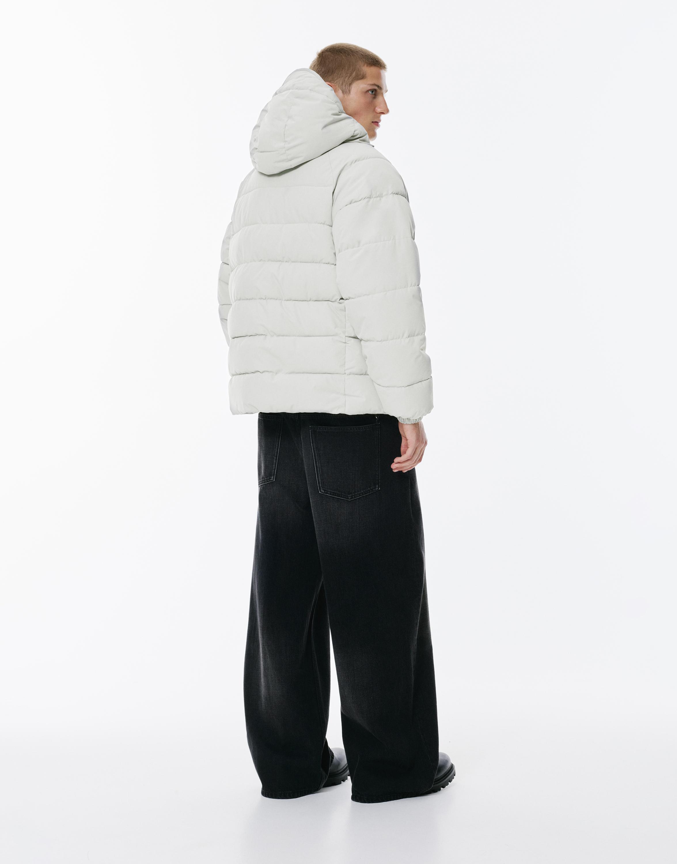 Kapüşonlu şişme STWD mont - Görsel 24