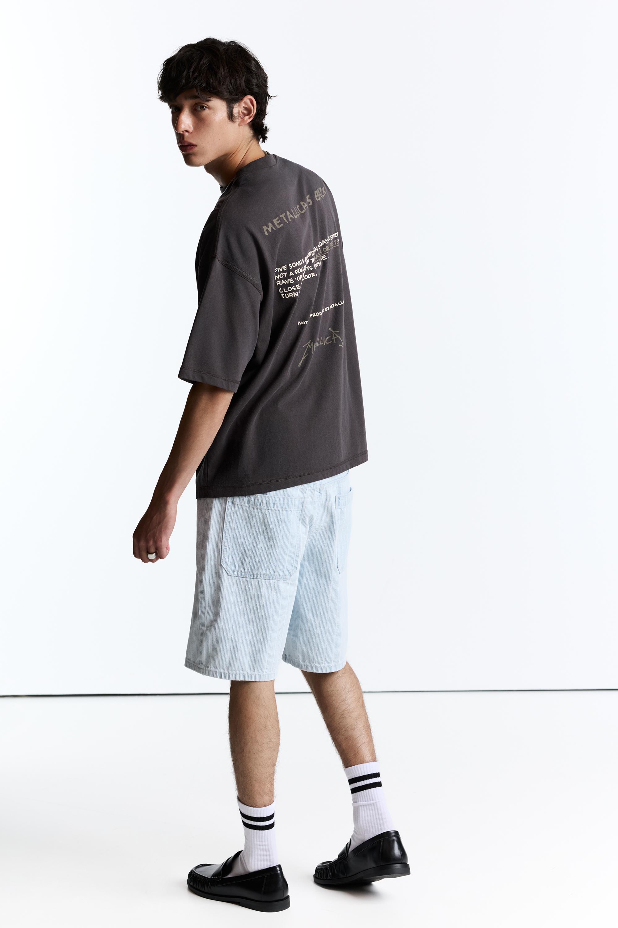 Metallica T-shirt — Anthracite grey
