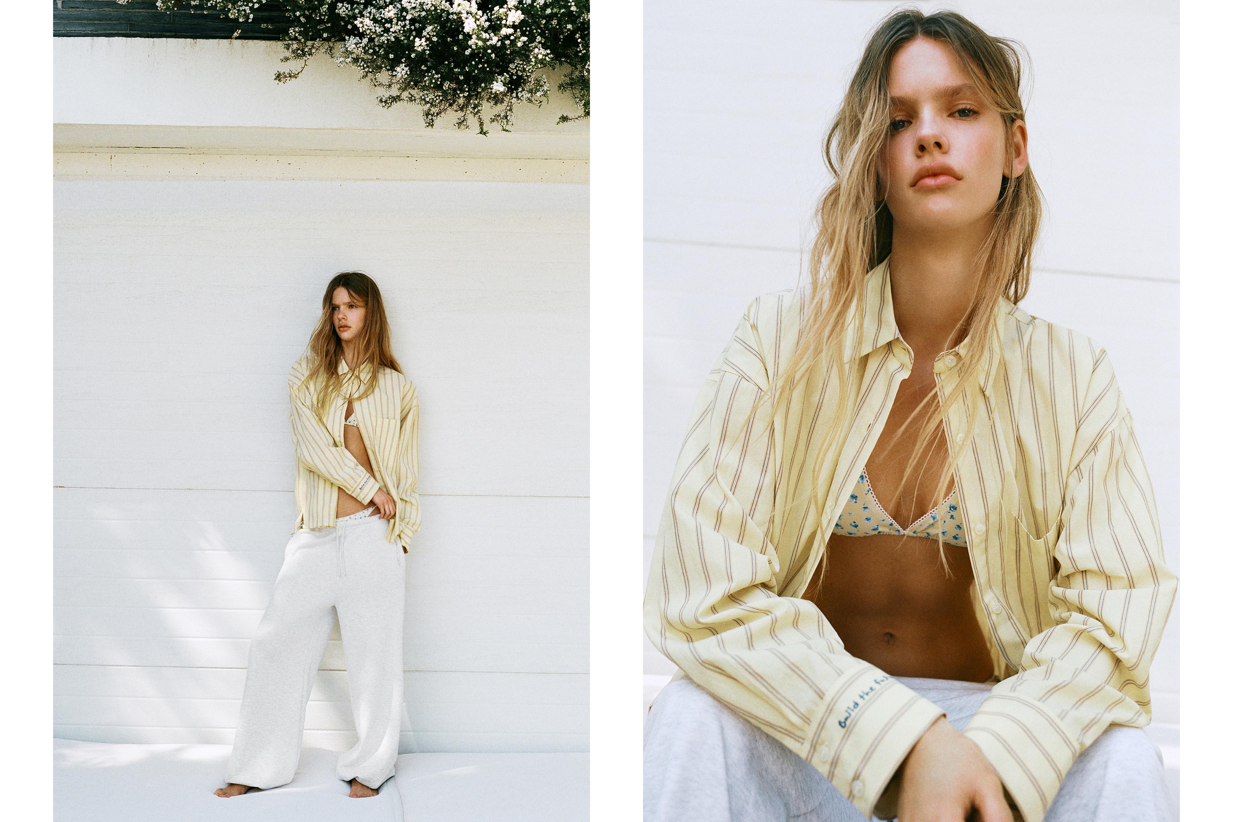 Sarı çizgili gömlek - Görsel 20